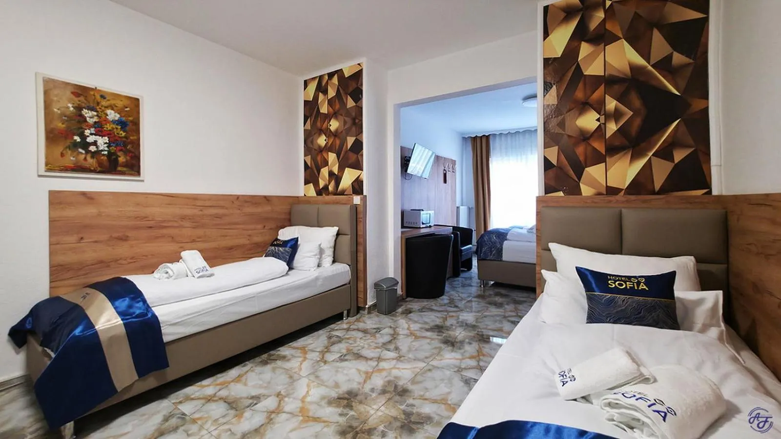 Bedroom, Bed in Hotel Sofia