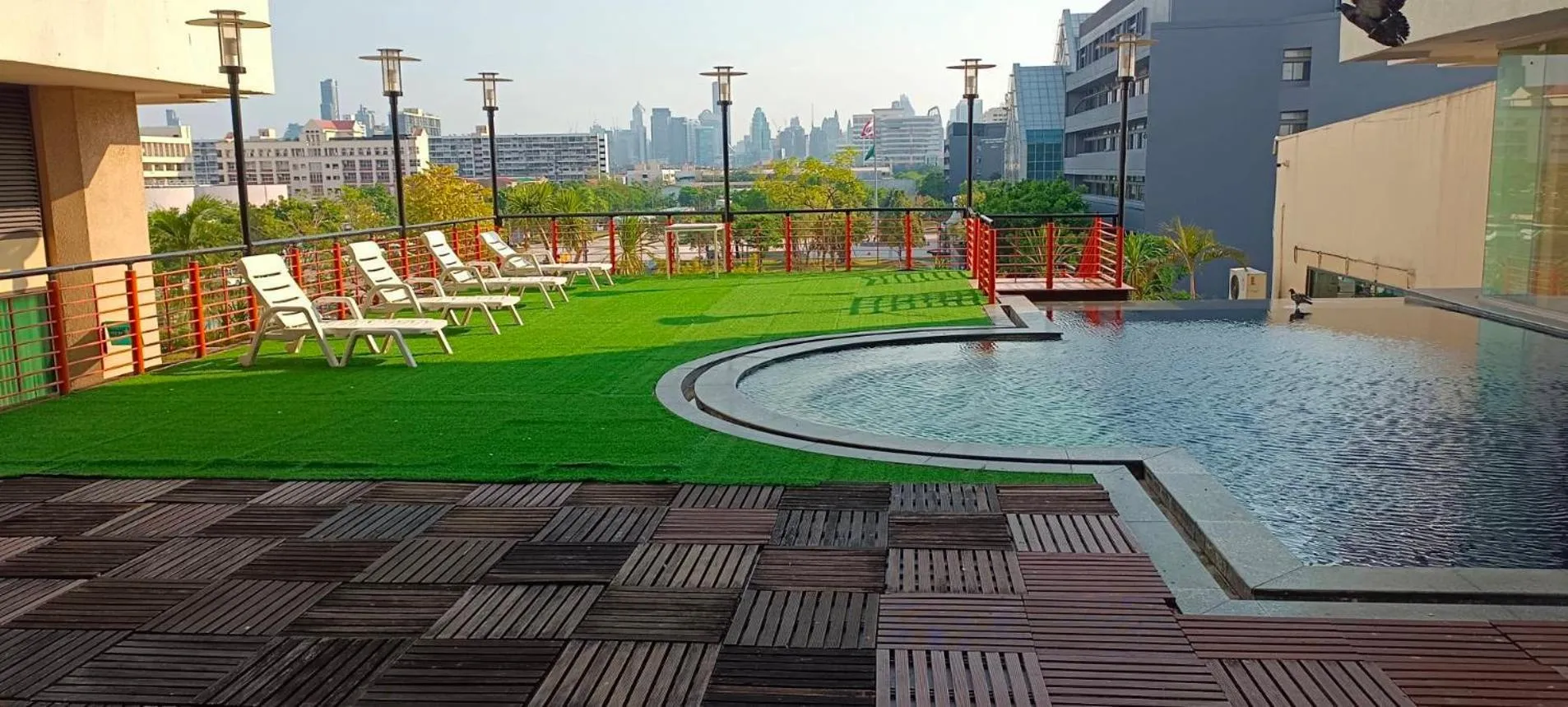 Swimming pool in Princeton Bangkok