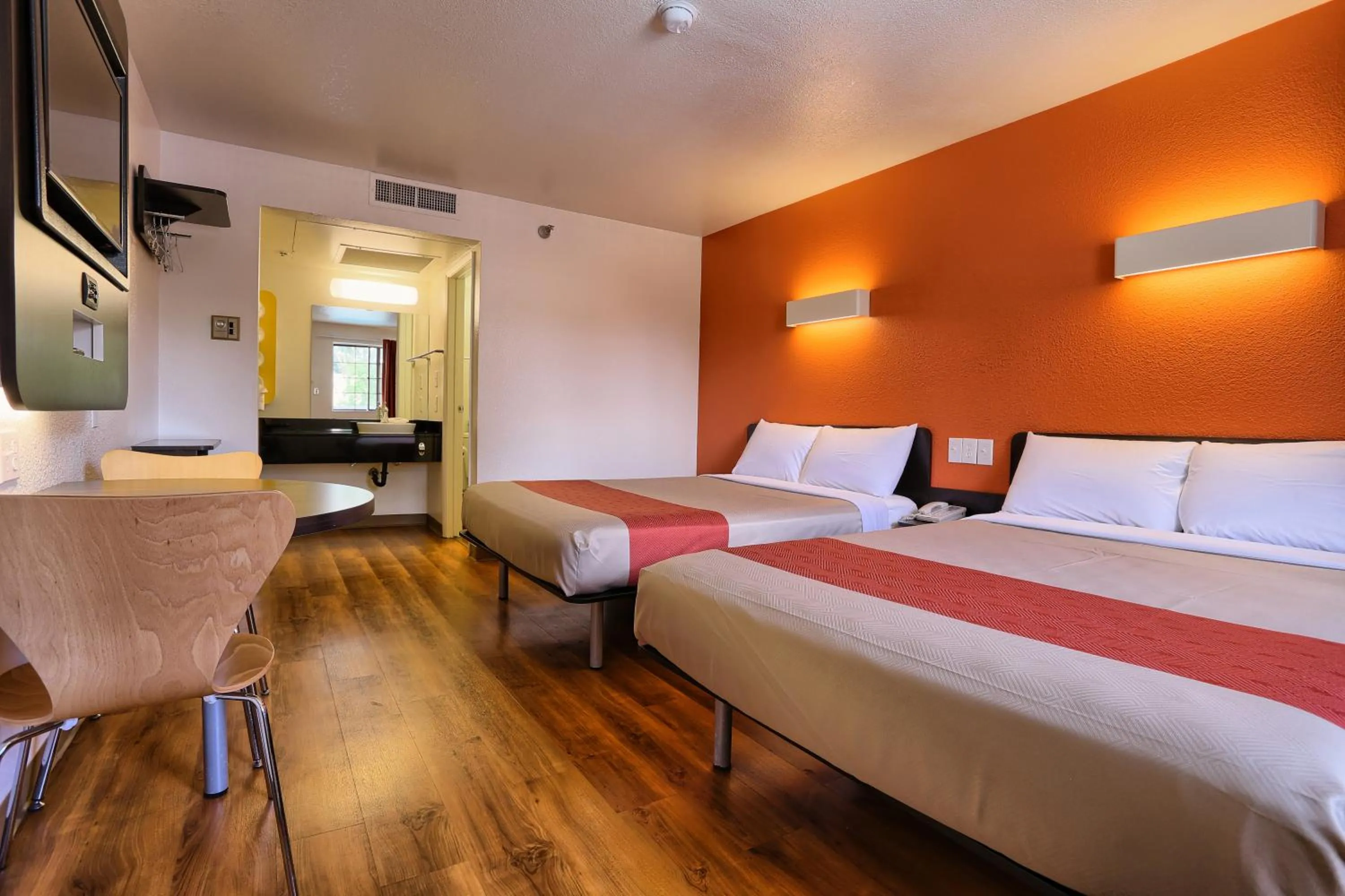 Bed in Super 8 by Wyndham Petaluma