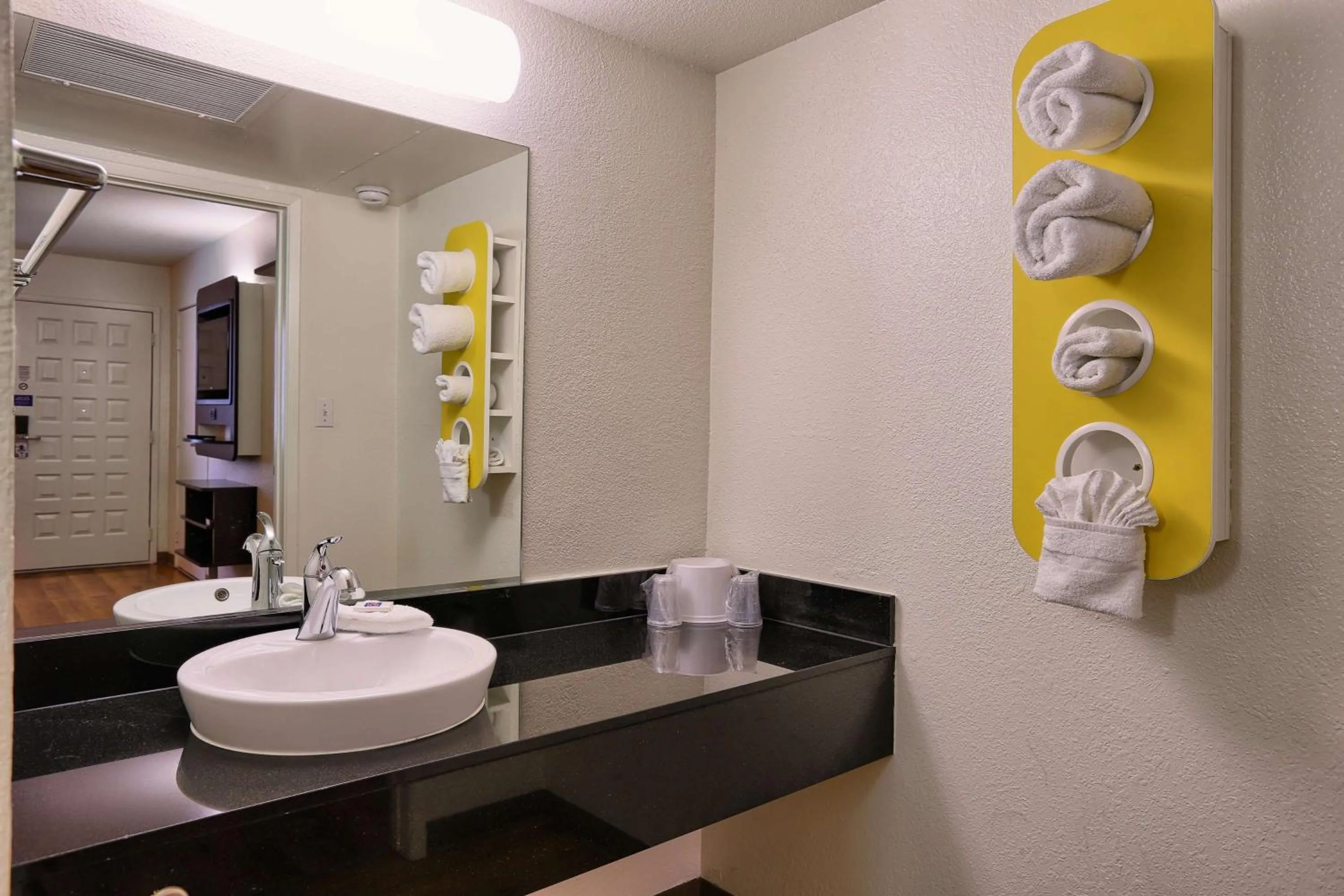 Bathroom in Super 8 by Wyndham Petaluma