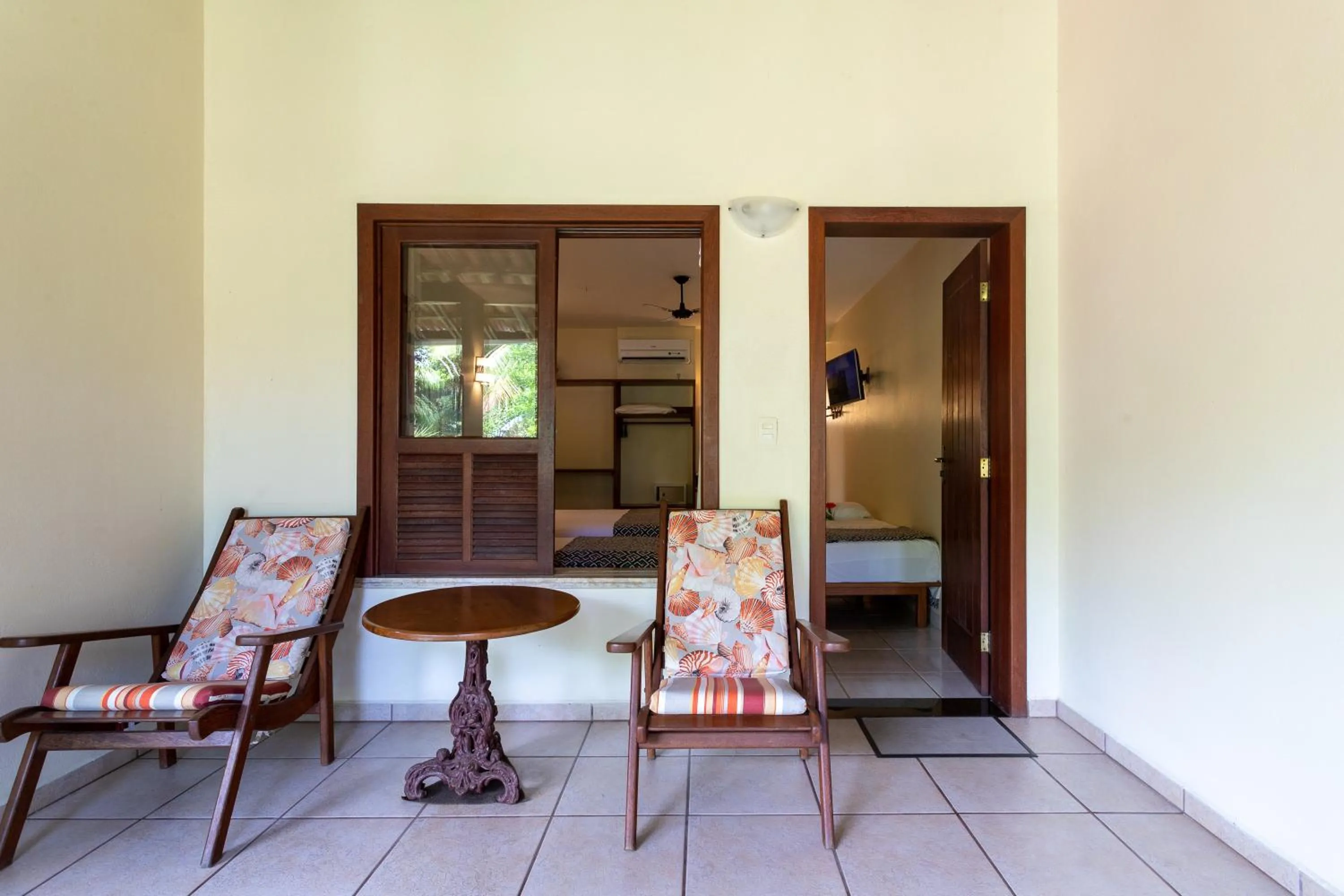 Patio in Canto d Alvorada Hotel Pousada