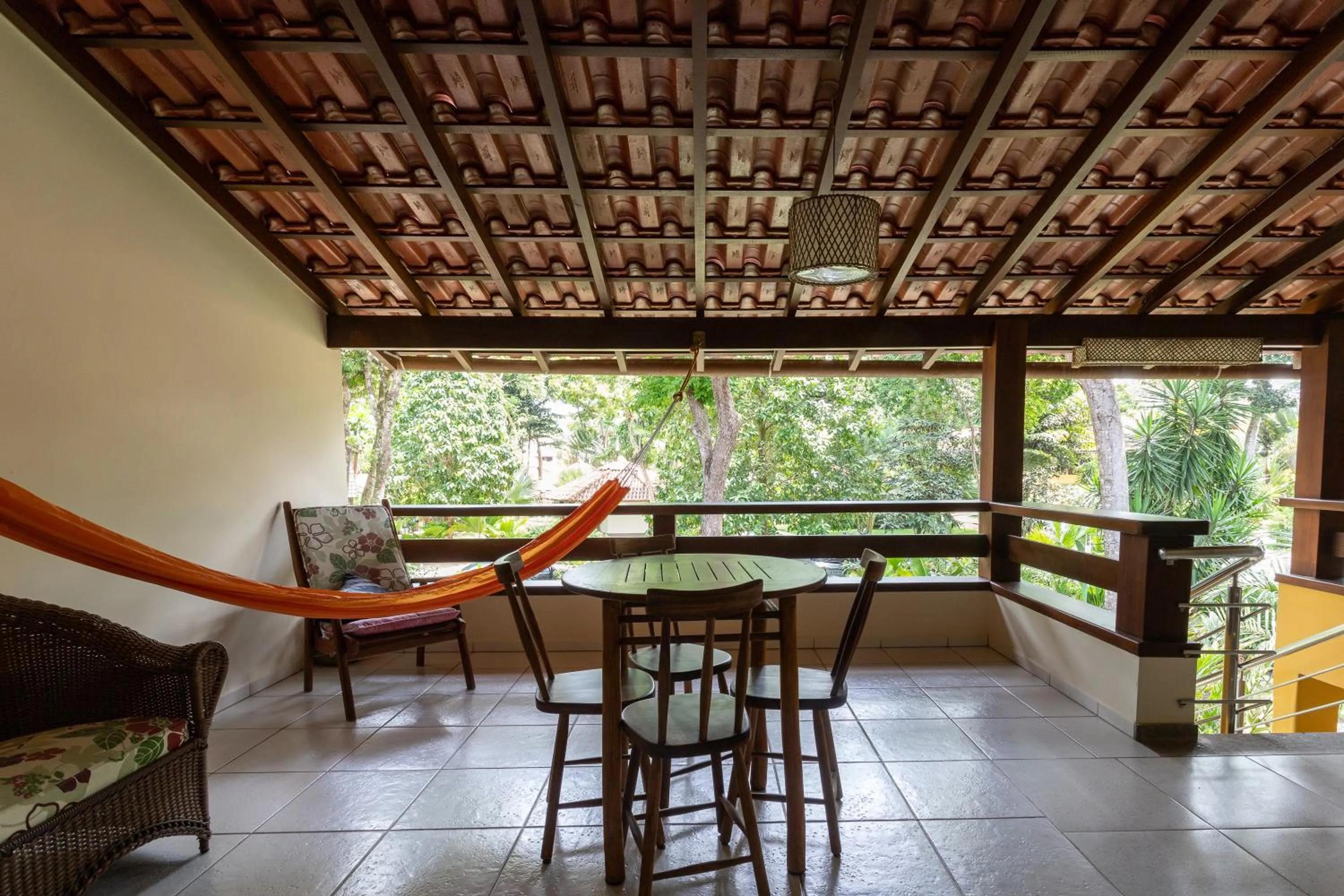 Balcony/Terrace in Canto d Alvorada Hotel Pousada