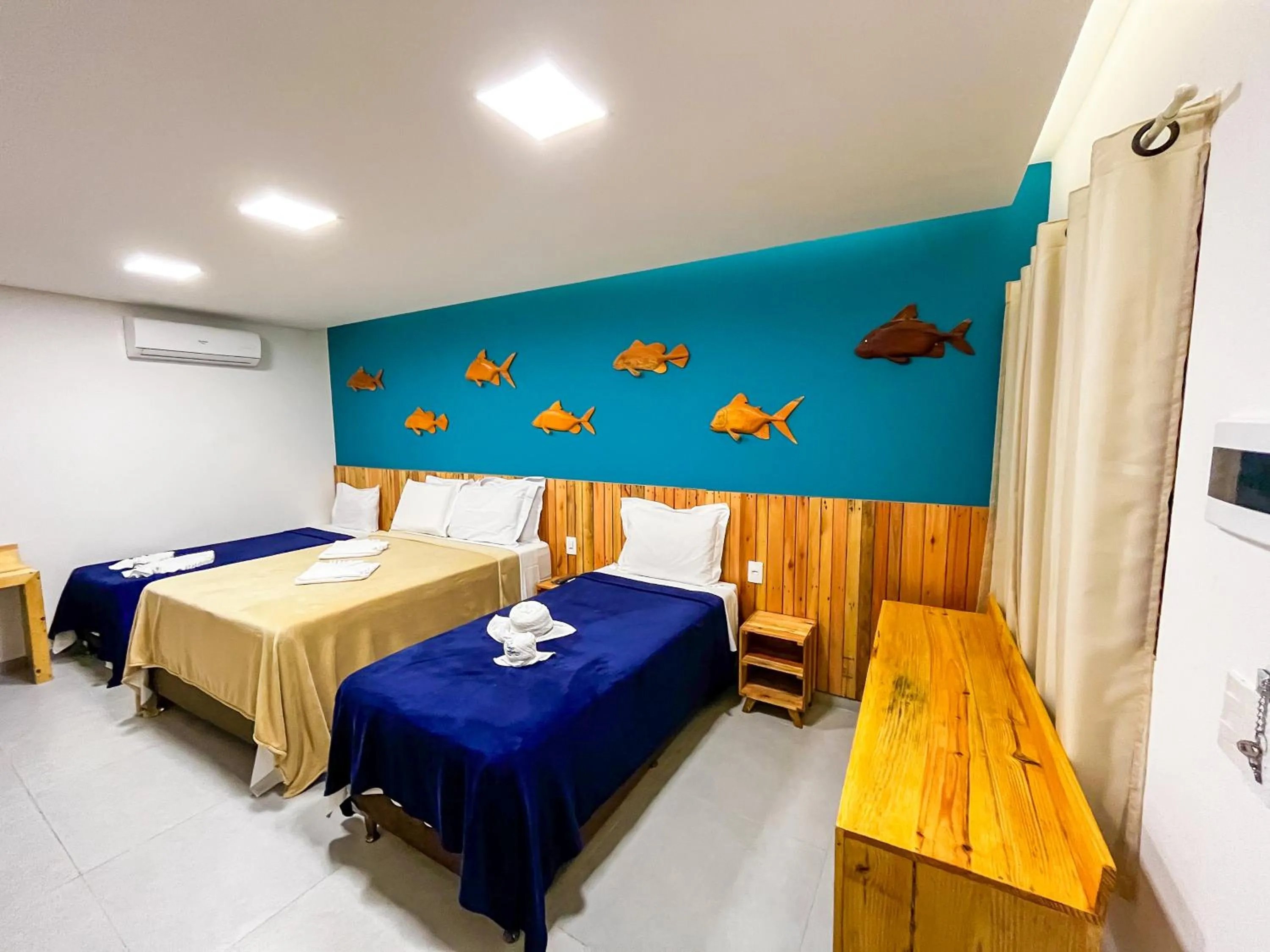 Bed in Pousada Villa Marceneiro Beach