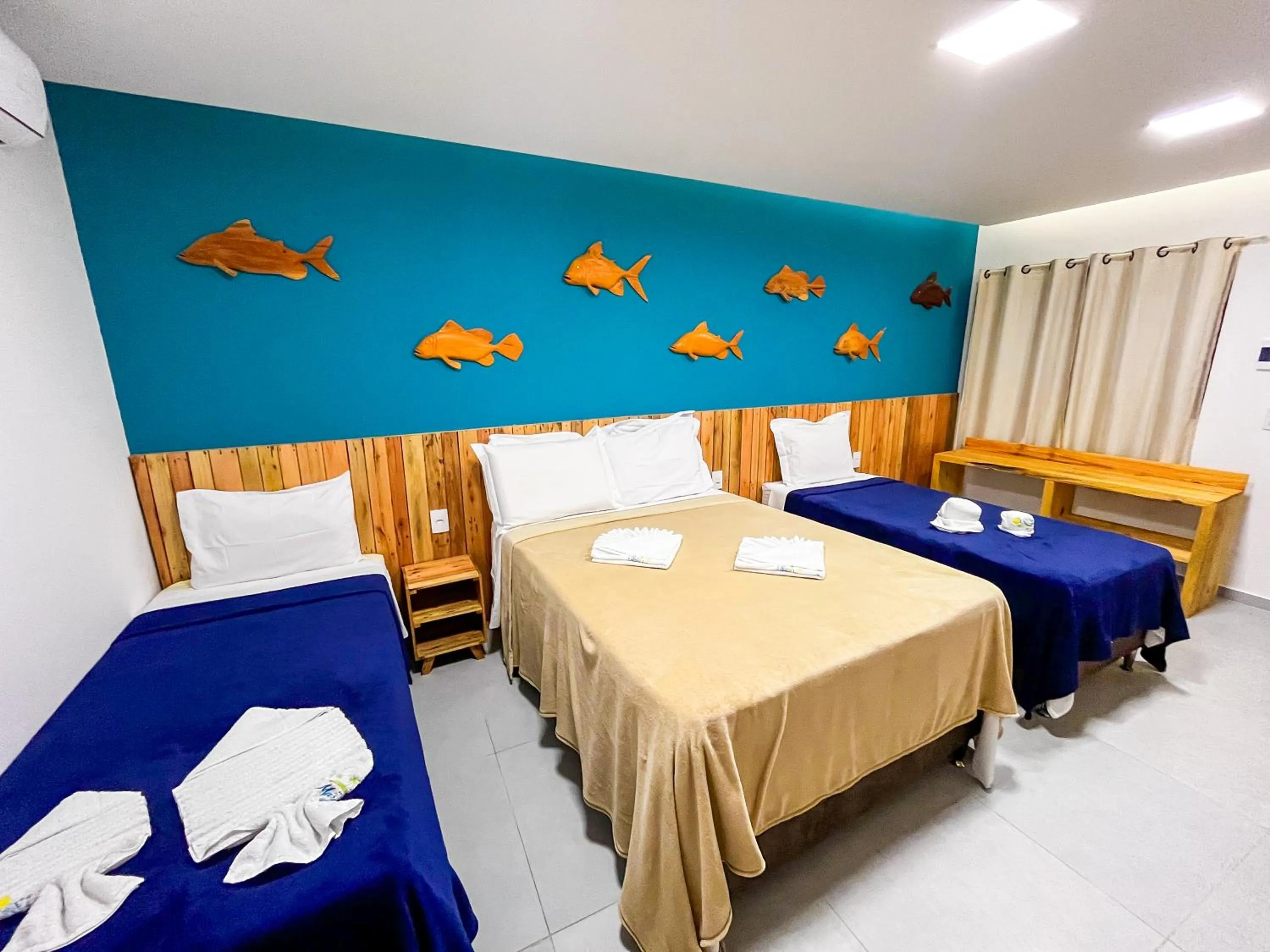 Bed in Pousada Villa Marceneiro Beach