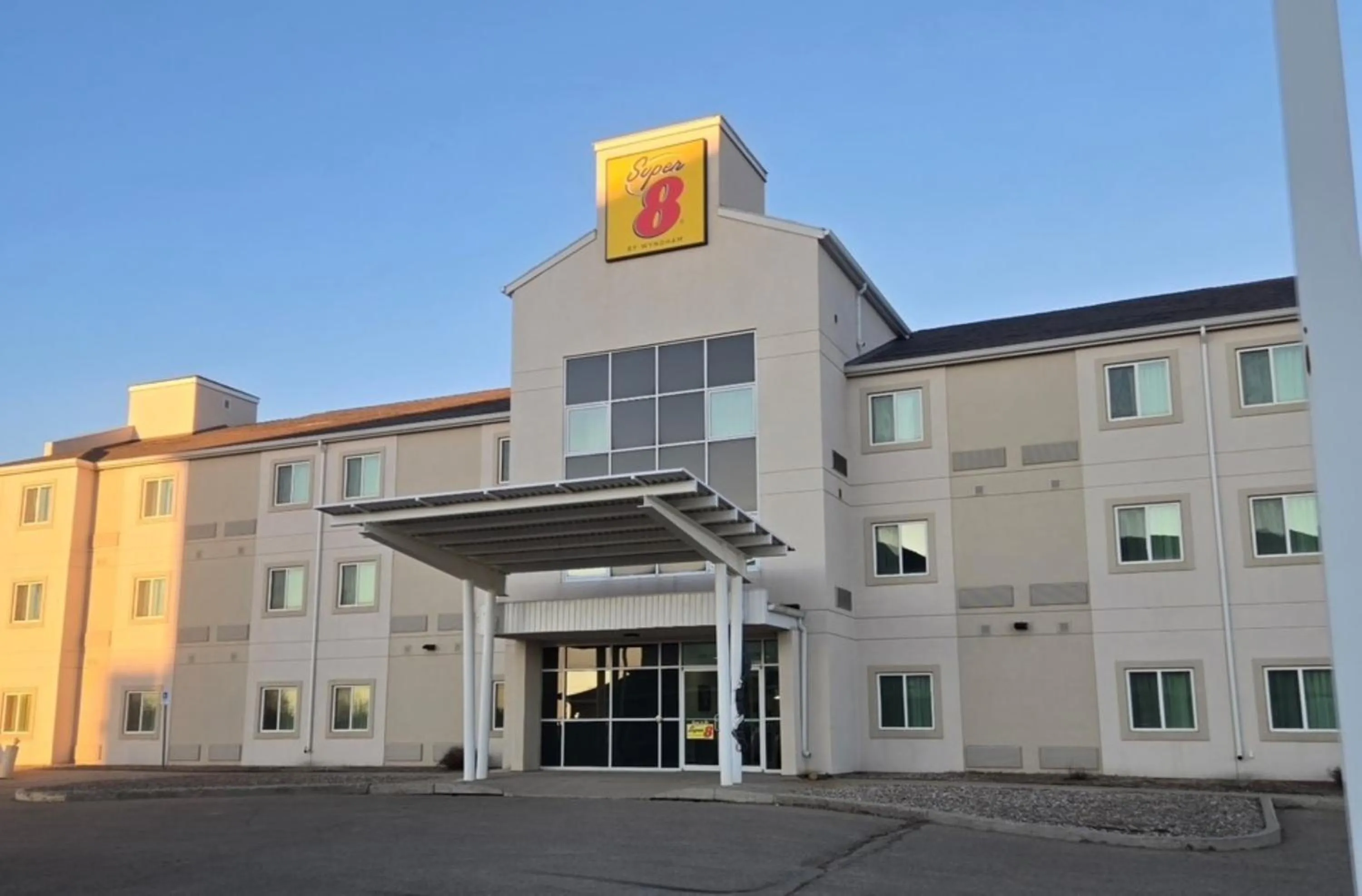 Property building in Super 8 by Wyndham Estevan