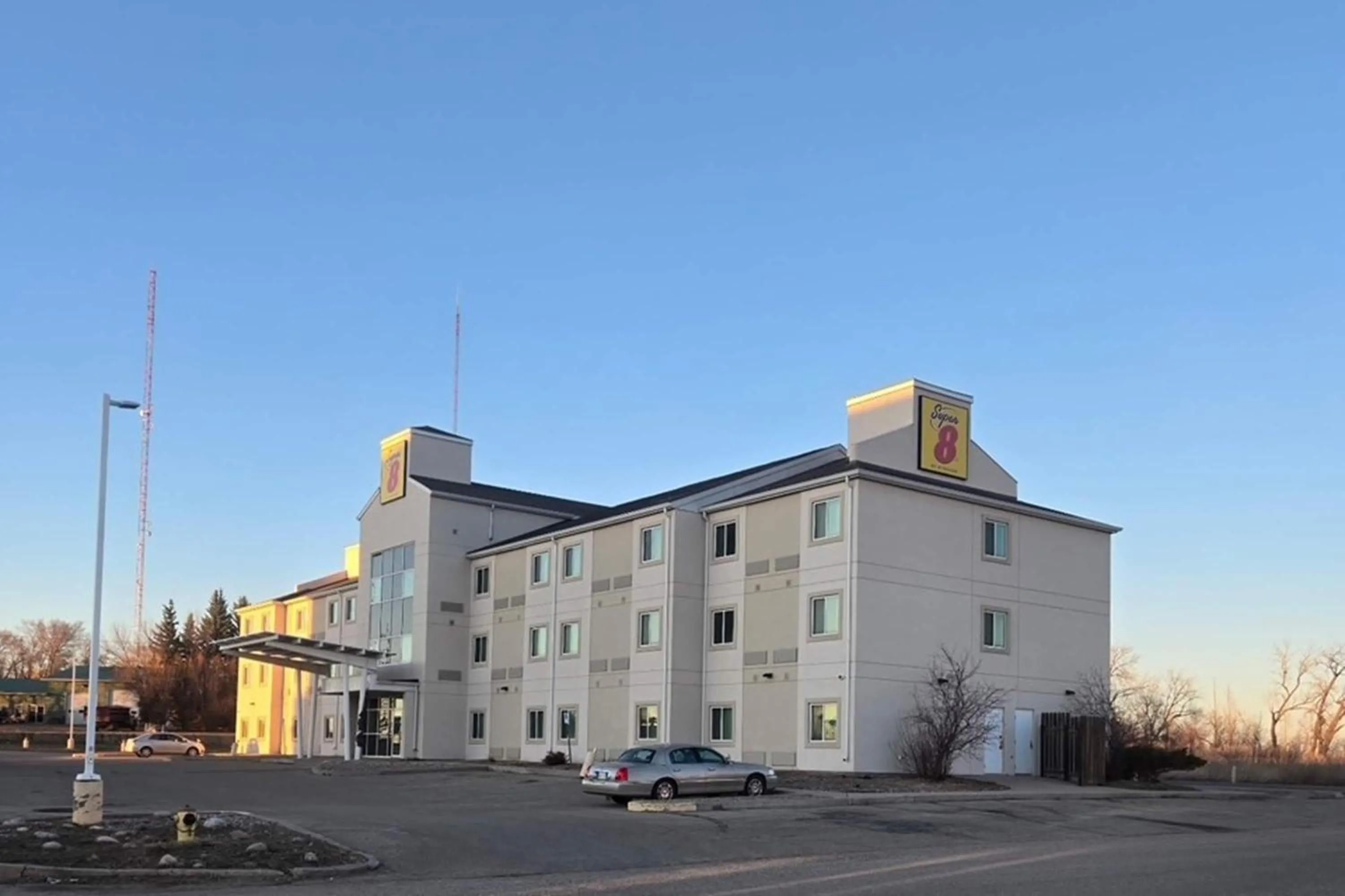 Property building in Super 8 by Wyndham Estevan