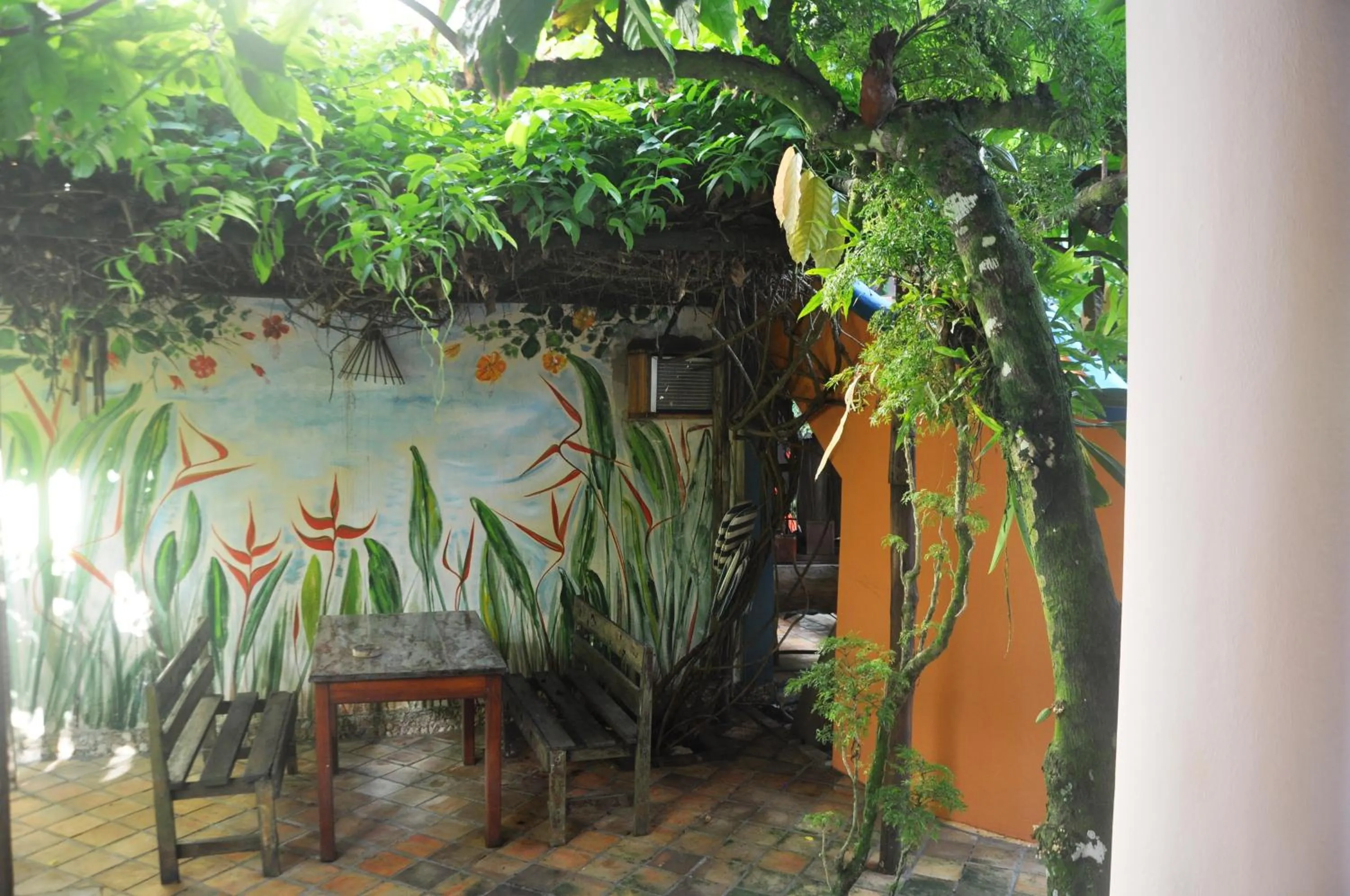 Garden in Pousada Bemvirá