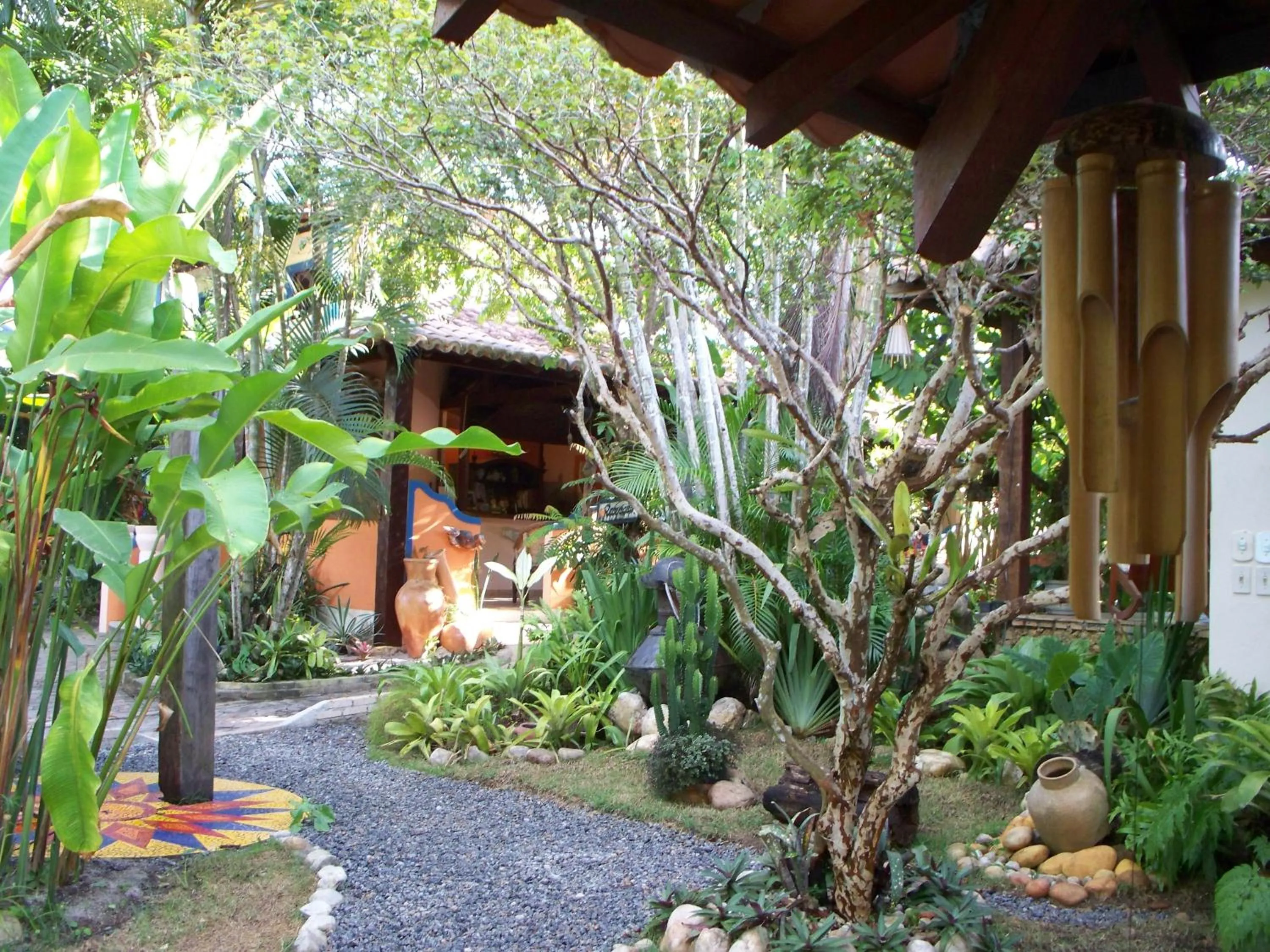 Garden in Pousada Bemvirá