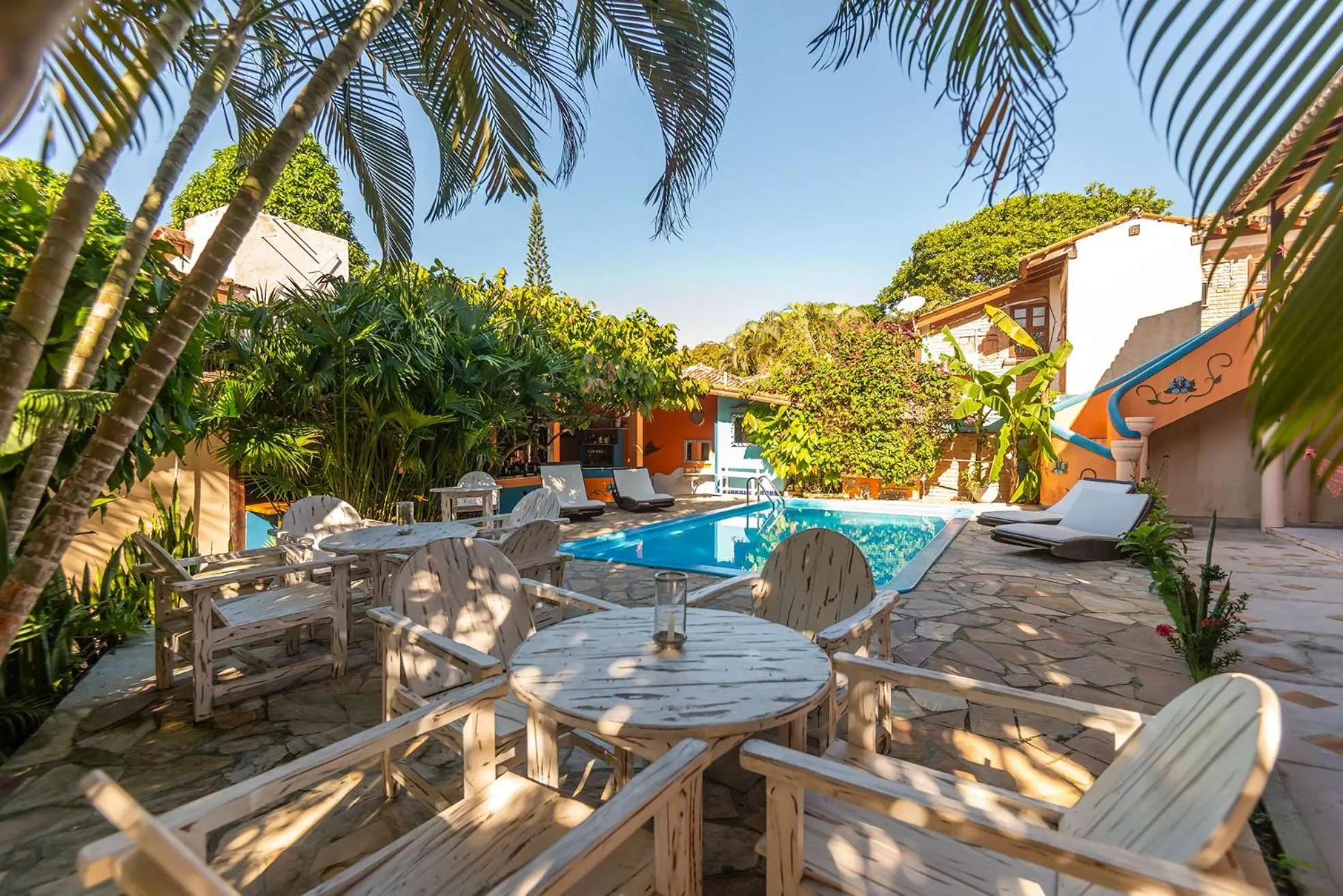 Patio in Pousada Bemvirá