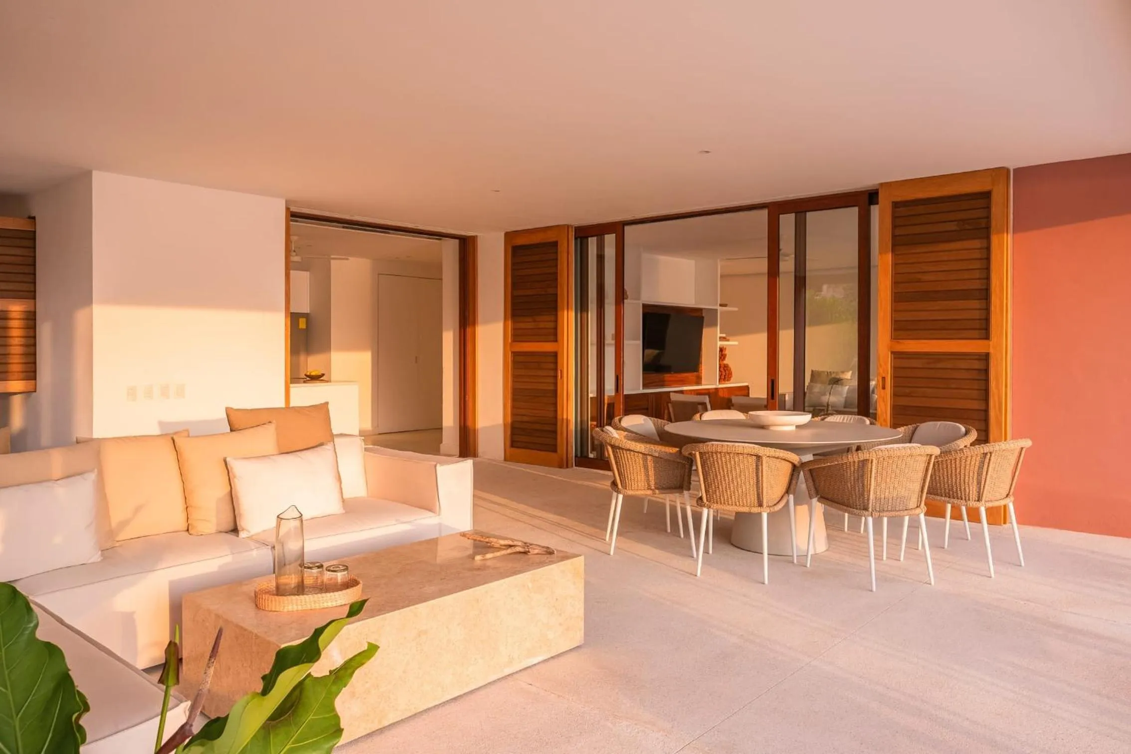 Living room in El Careyes Club & Residences