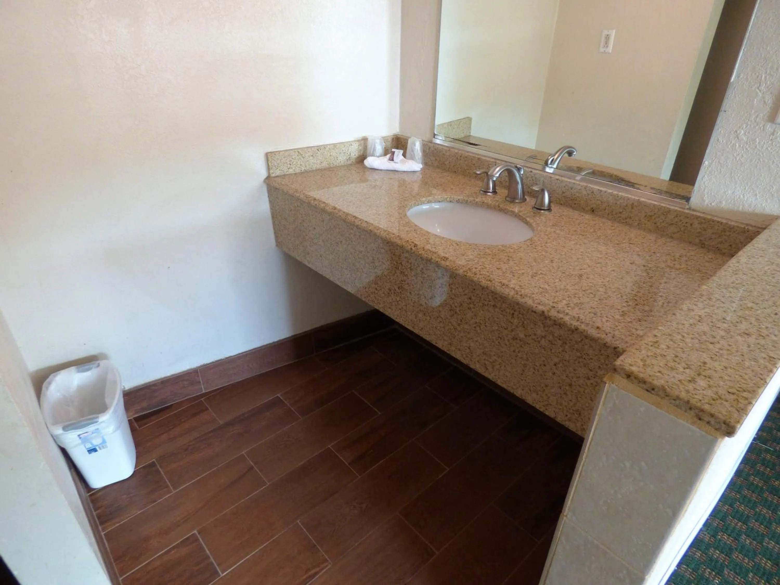 Toilet in Sands Motel