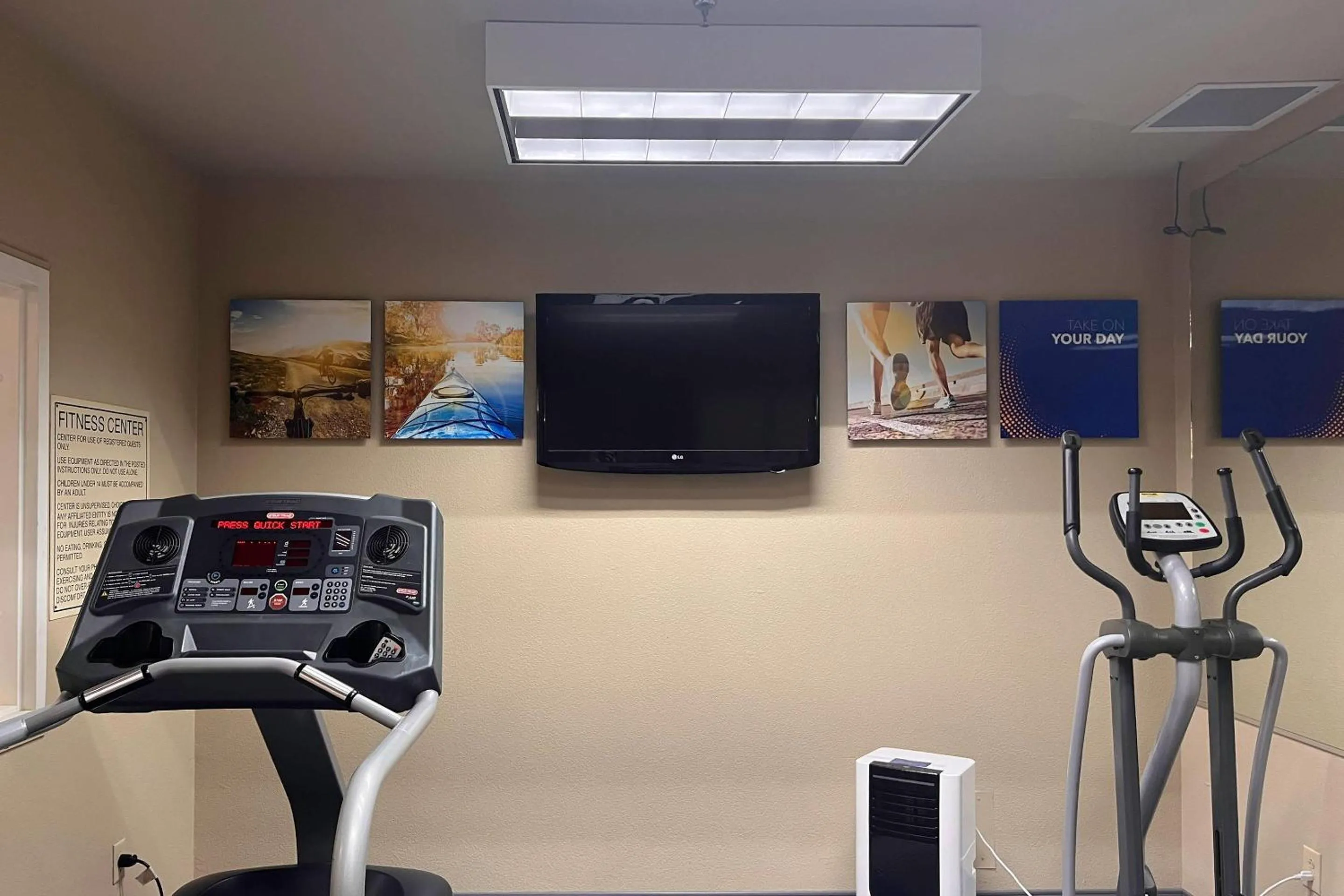 Fitness centre/facilities in Comfort Inn & Suites Las Cruces Mesilla