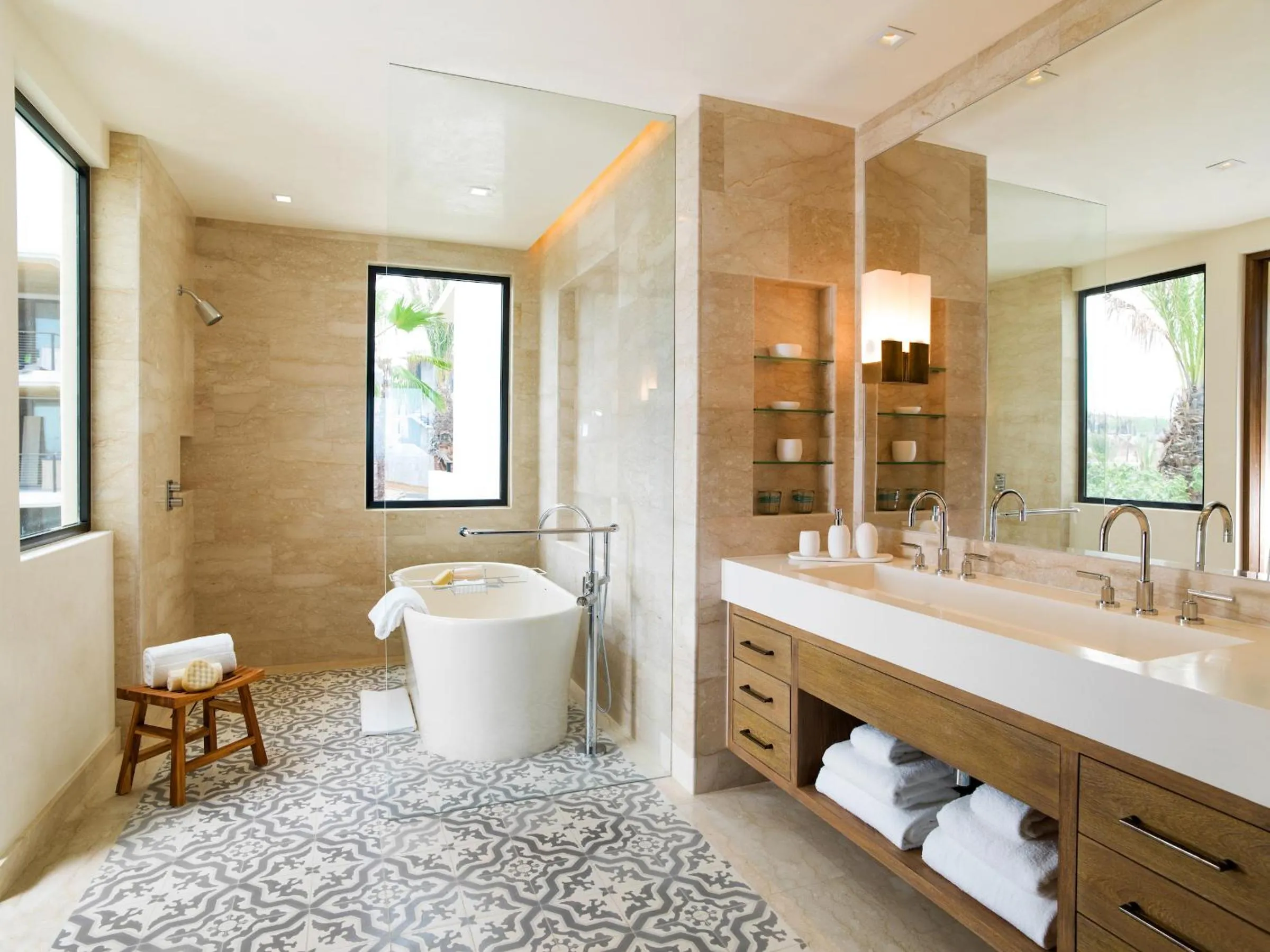 Bathroom in Chileno Bay Resort & Residences, Auberge Collection