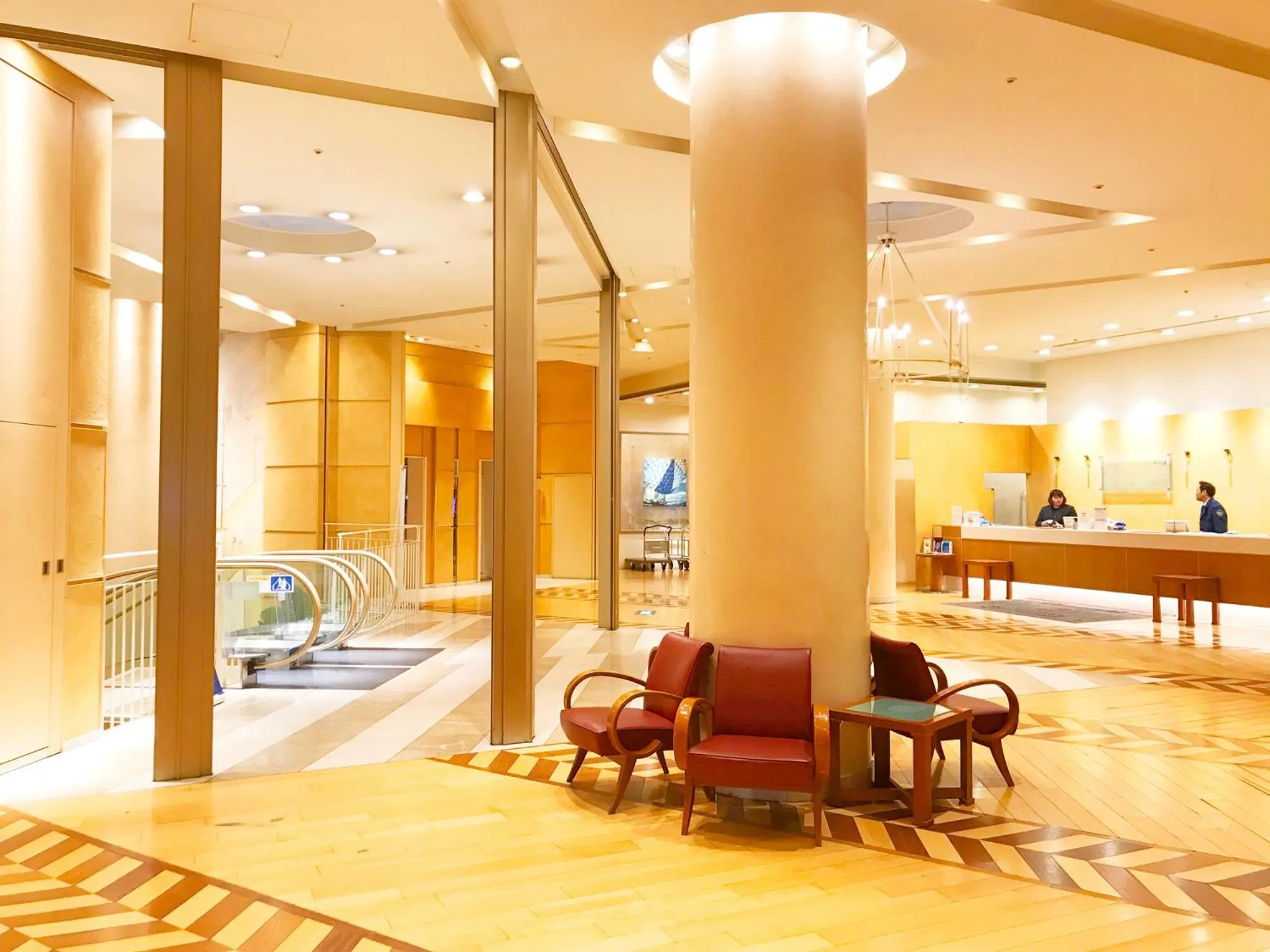 Lobby or reception in Hotel Seagull Tenpozan Osaka