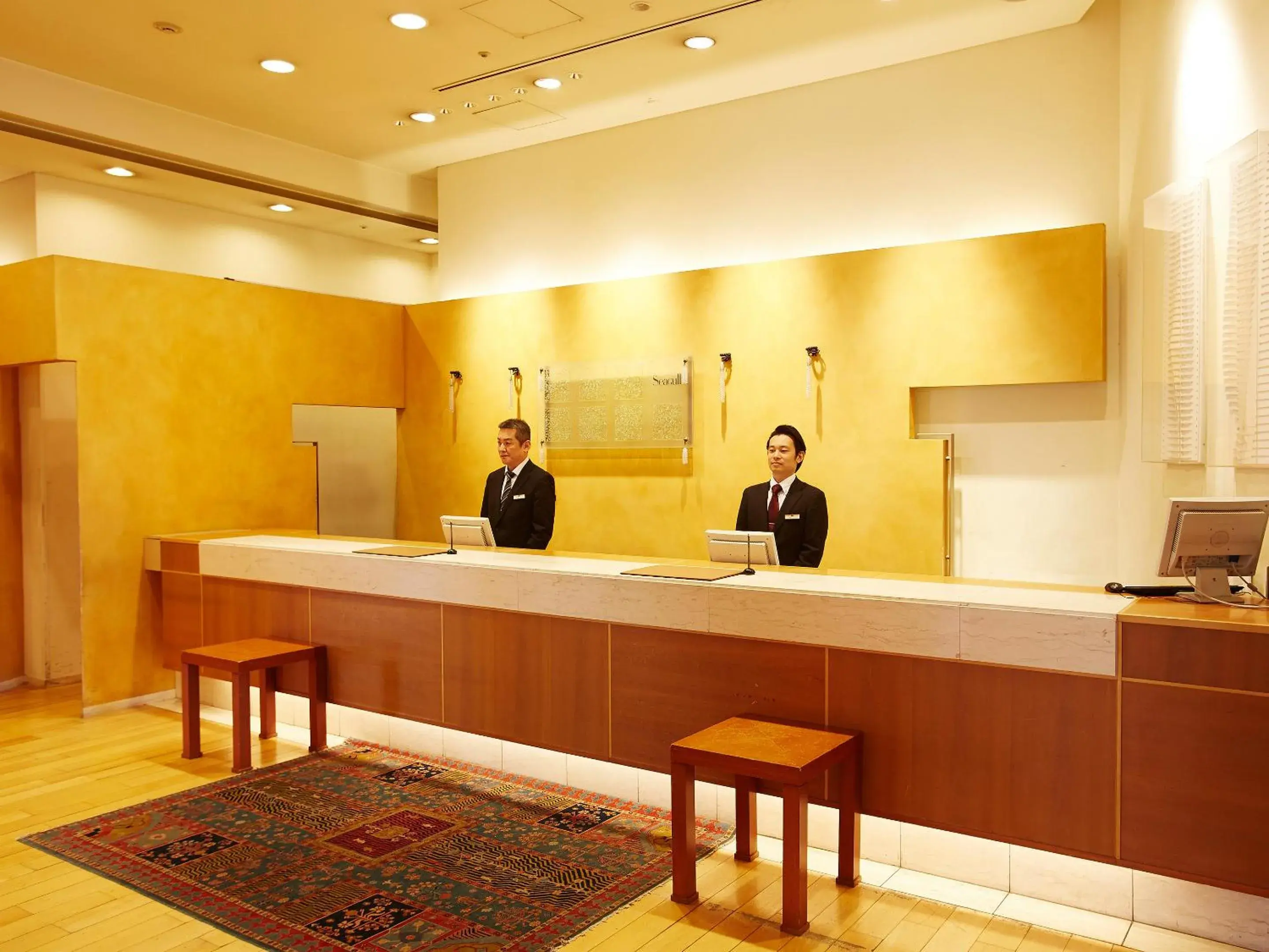 Lobby or reception in Hotel Seagull Tenpozan Osaka Lobby or reception in Hotel Seagull Tenpozan Osaka