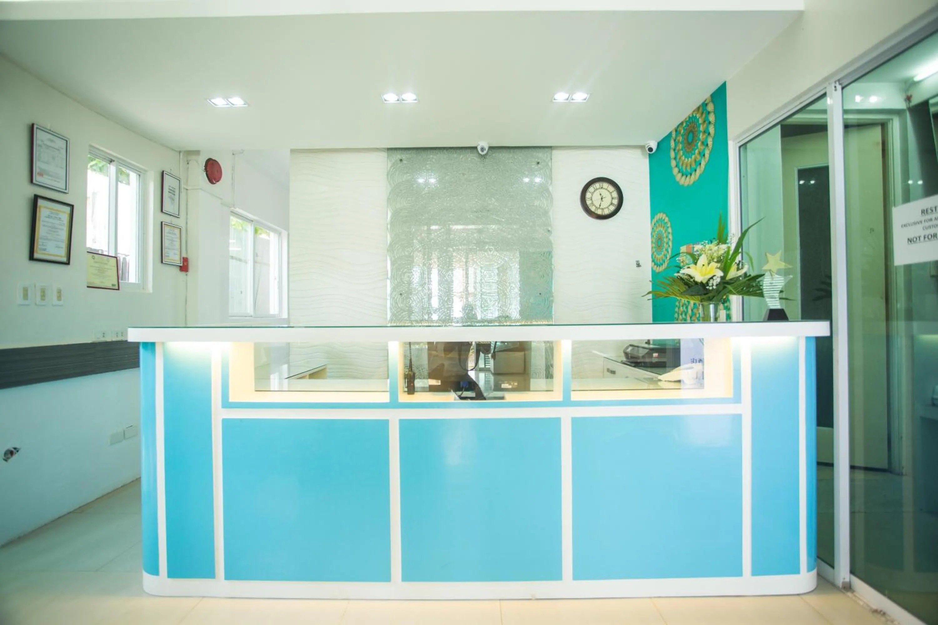 Lobby or reception in Grand Blue Beach Hotel