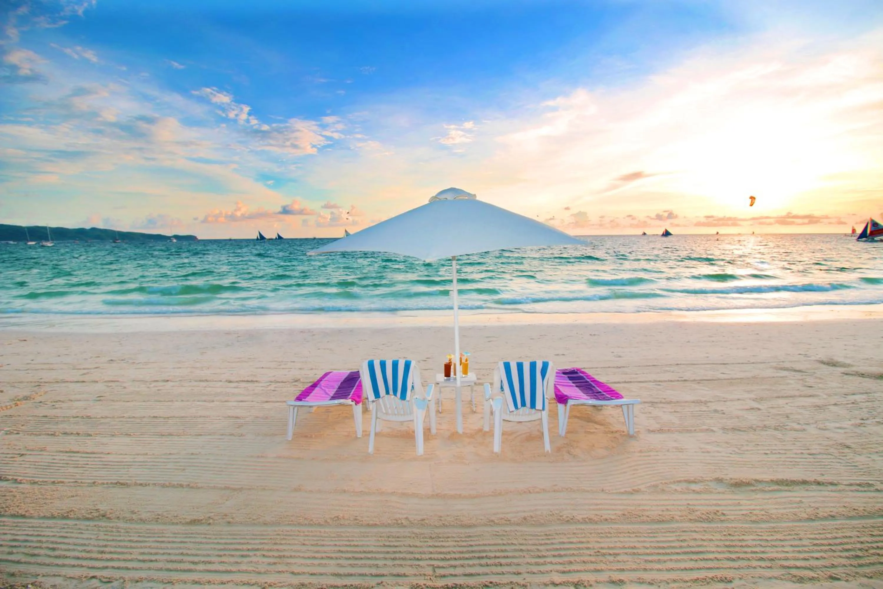 Beach in Grand Blue Beach Hotel