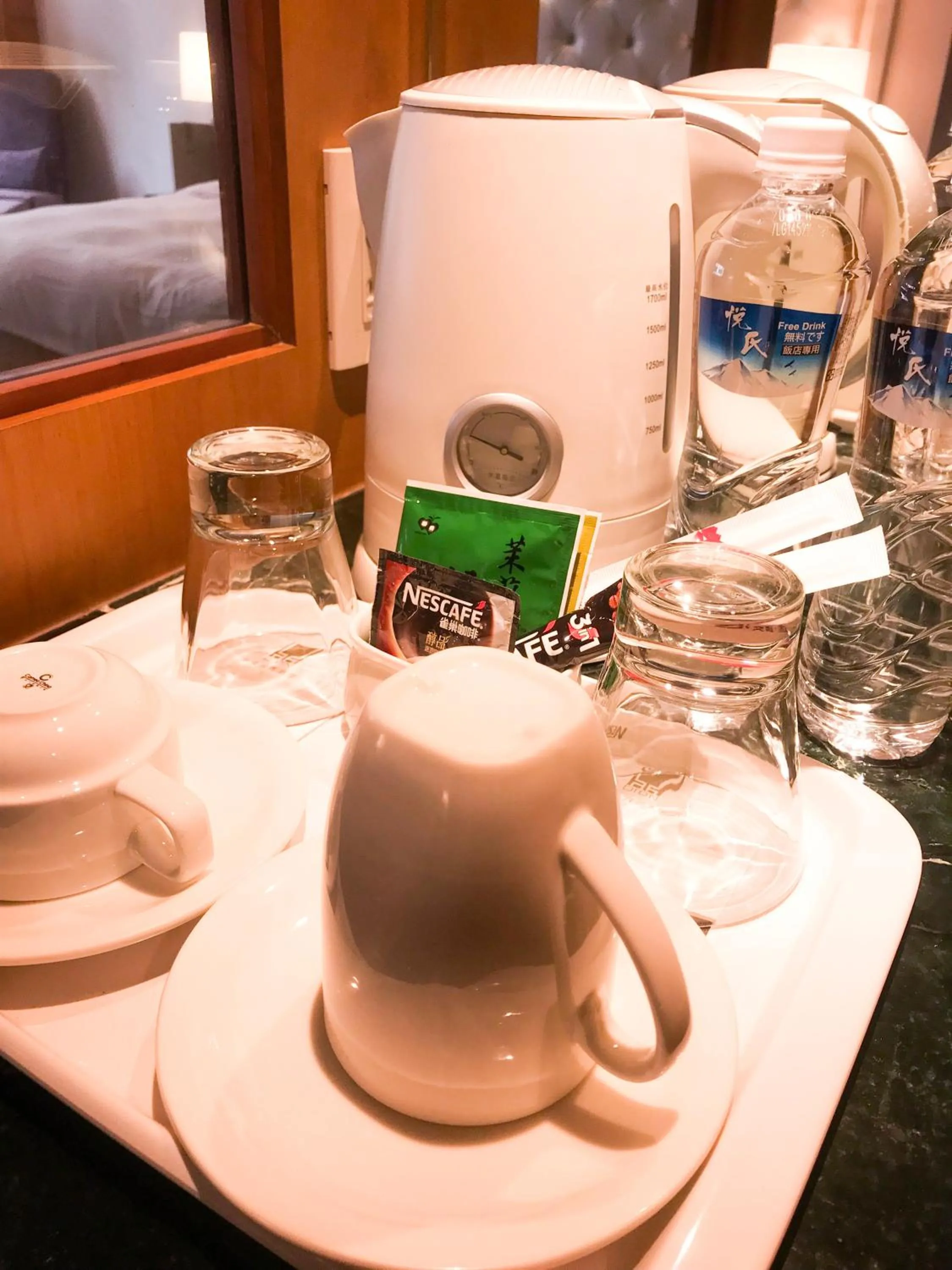 Coffee/tea facilities in 鼎隆國際商旅 Hotel Dion