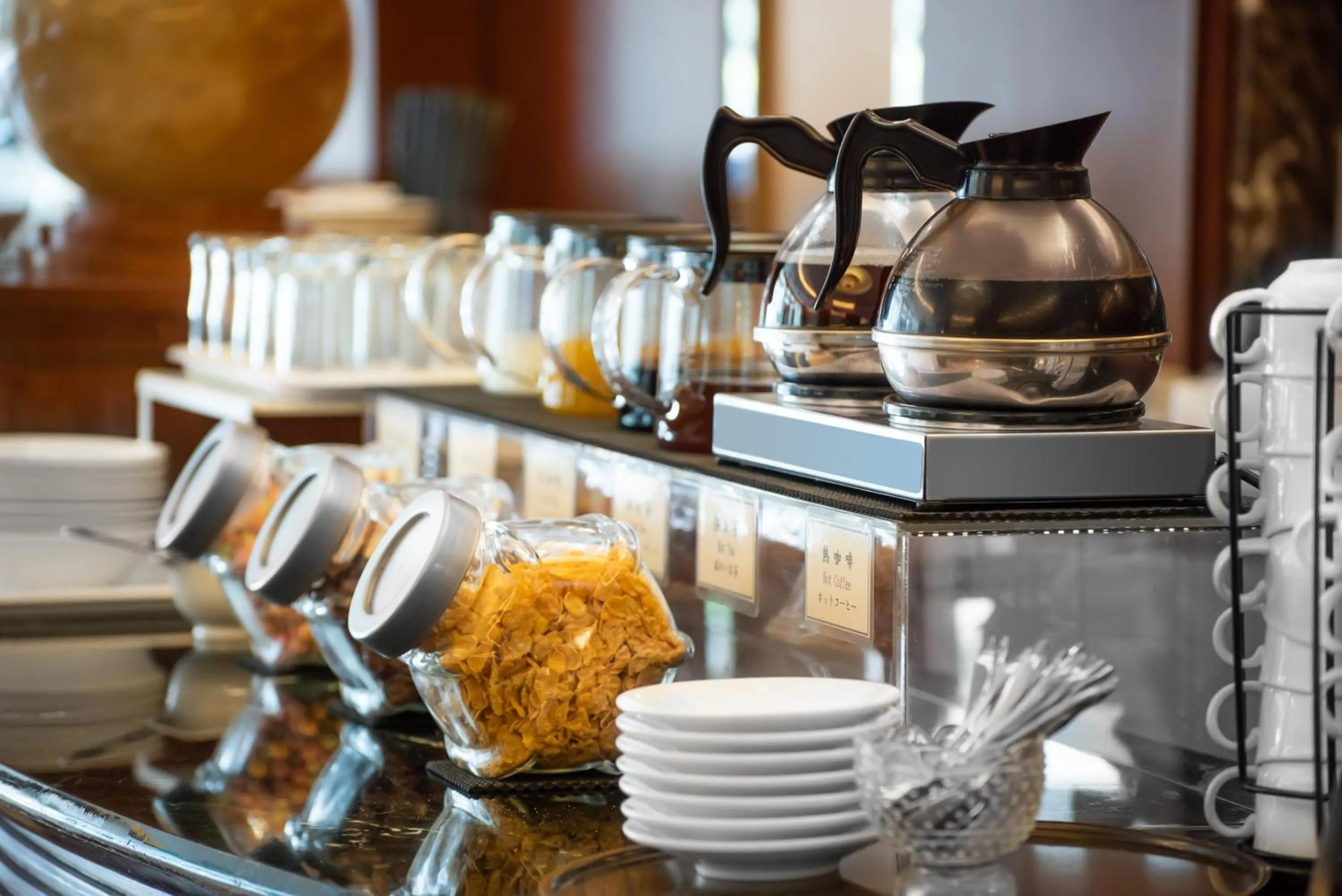 Breakfast in Hotel Dion