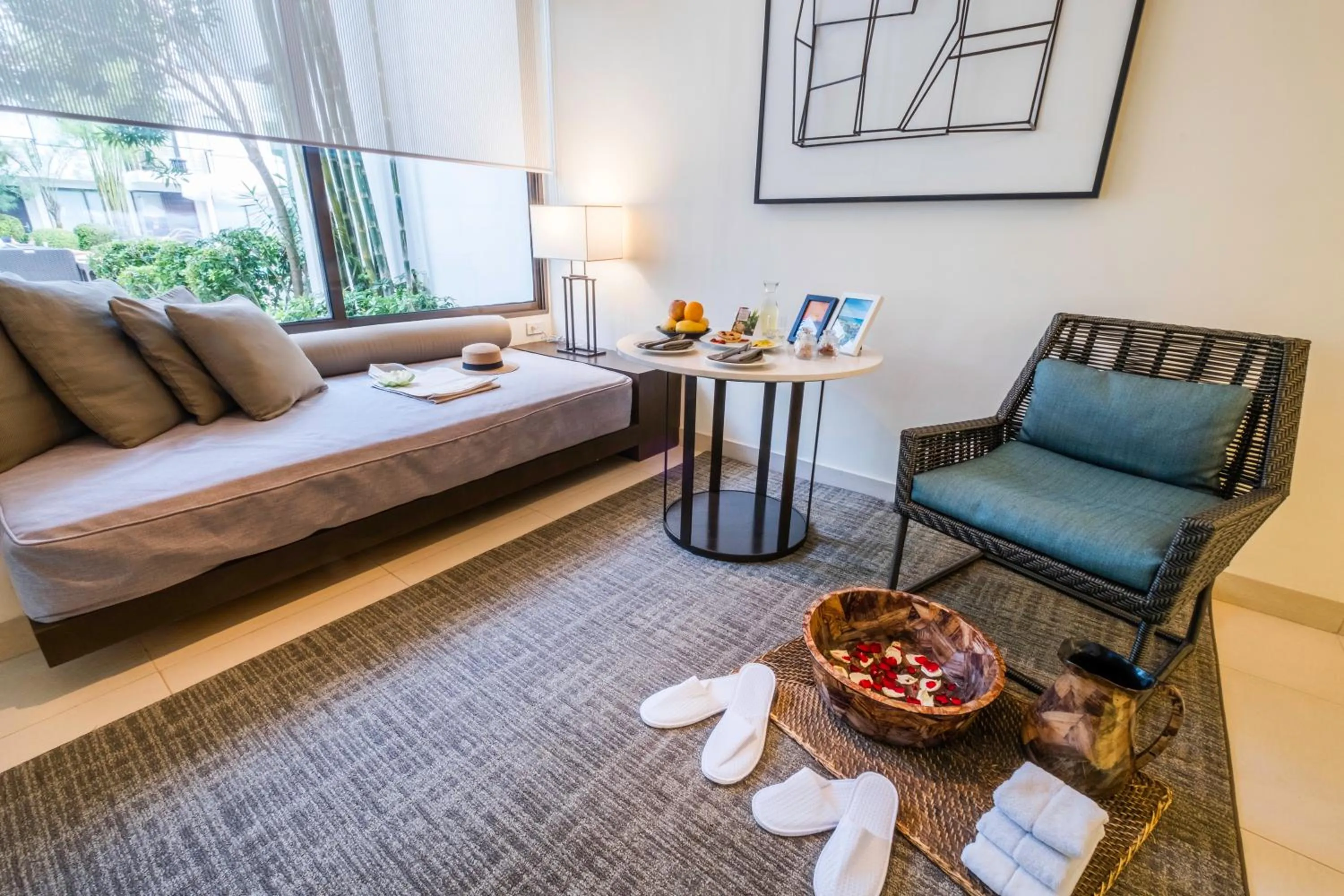 Bed in Discovery Boracay