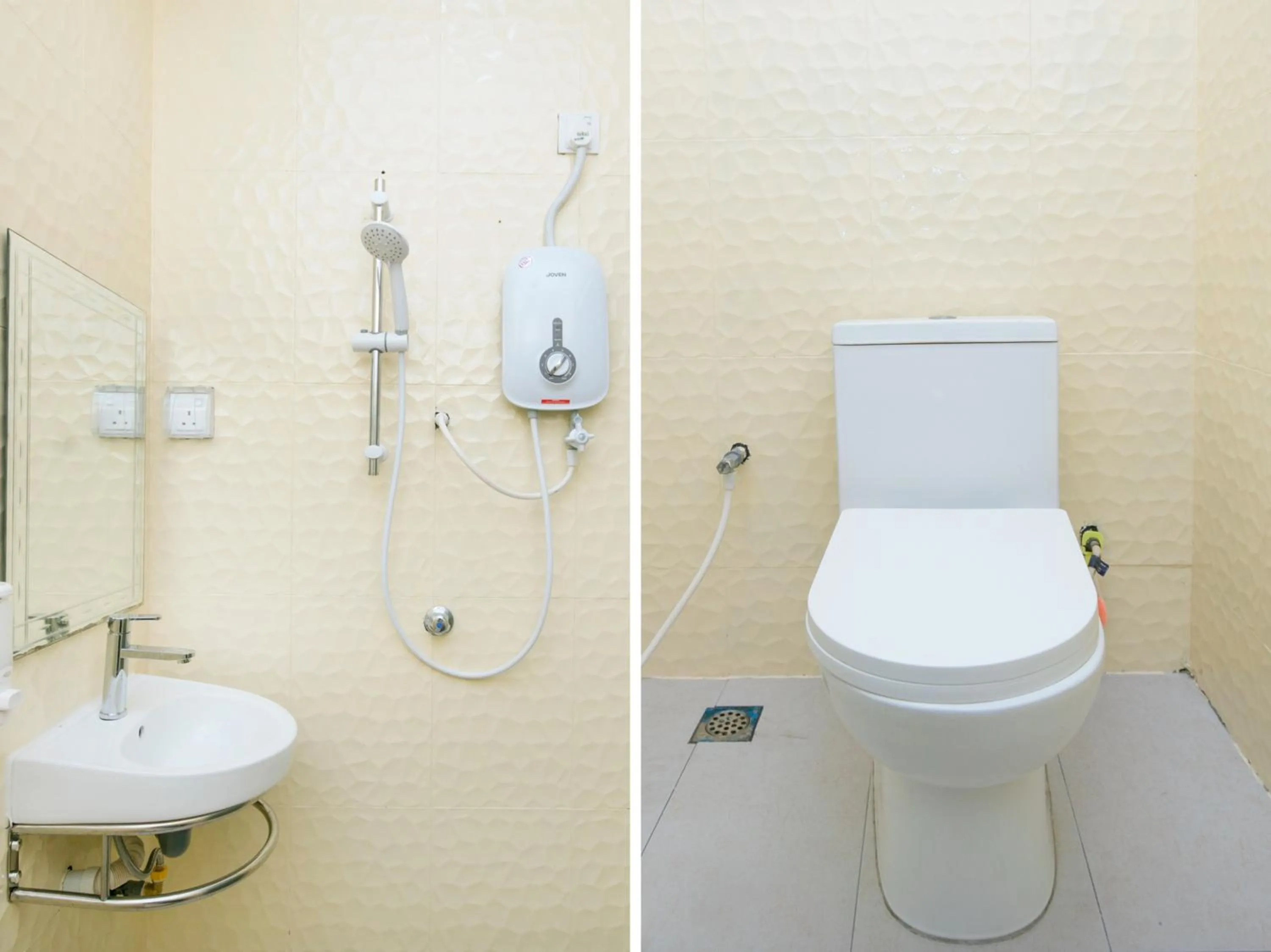 Shower in Bintang Square Hotel