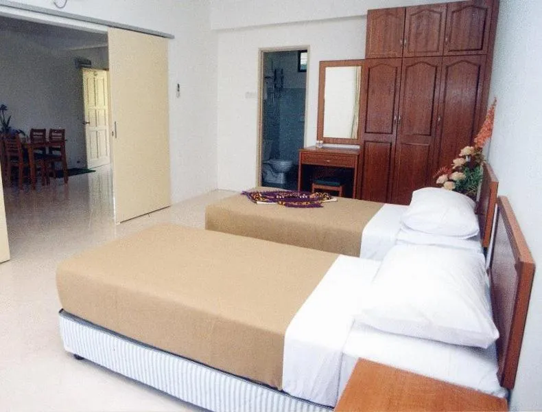 Bed in Marina Cove Resort