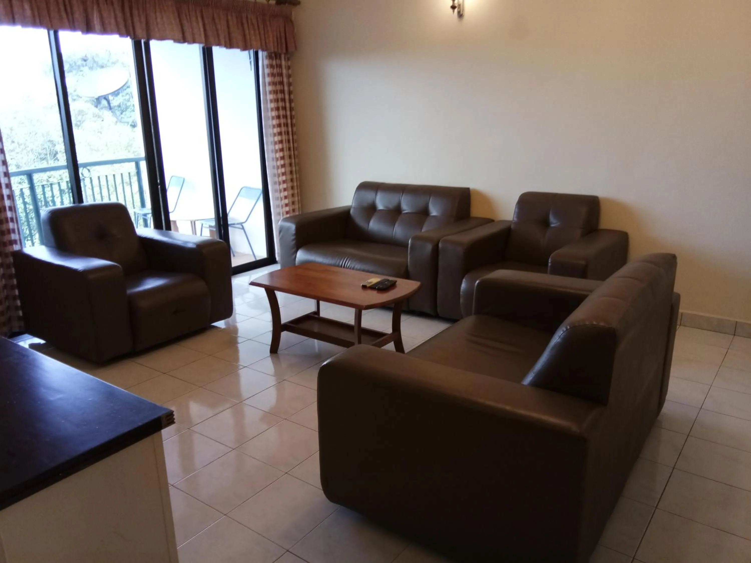 Living room in Lumut Valley Condominium