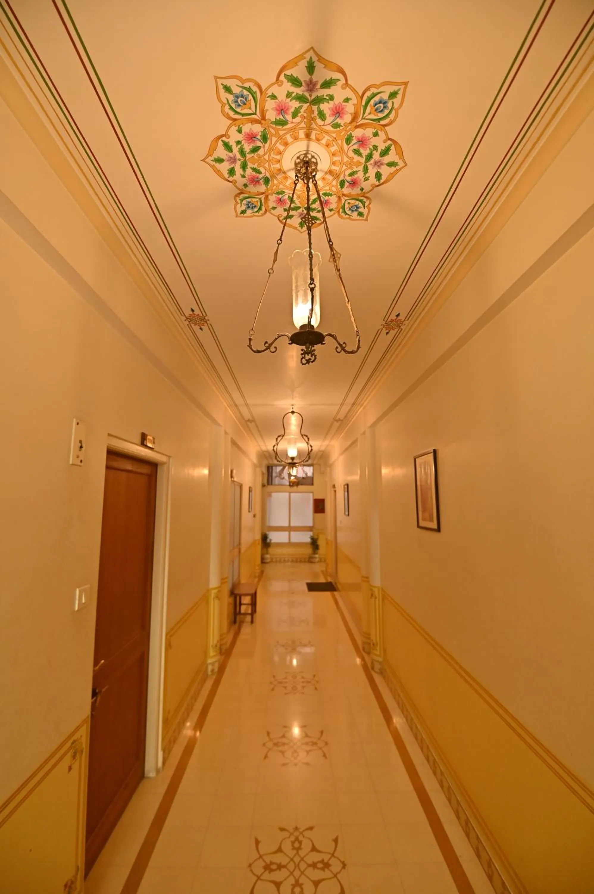 Lobby or reception in Om Niwas Suite Hotel