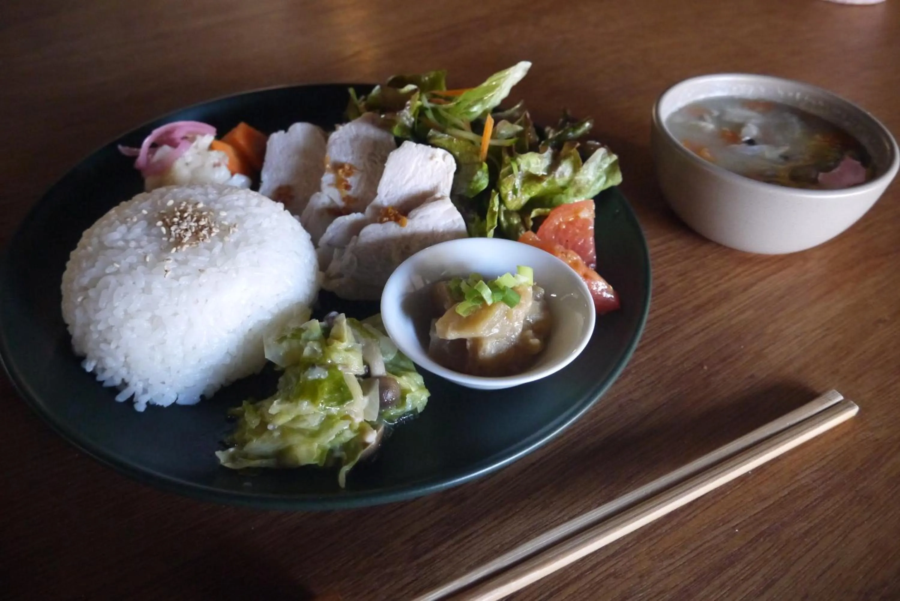 Dinner in Hostel & Tatami Bar Uchikobare -内子晴れ-