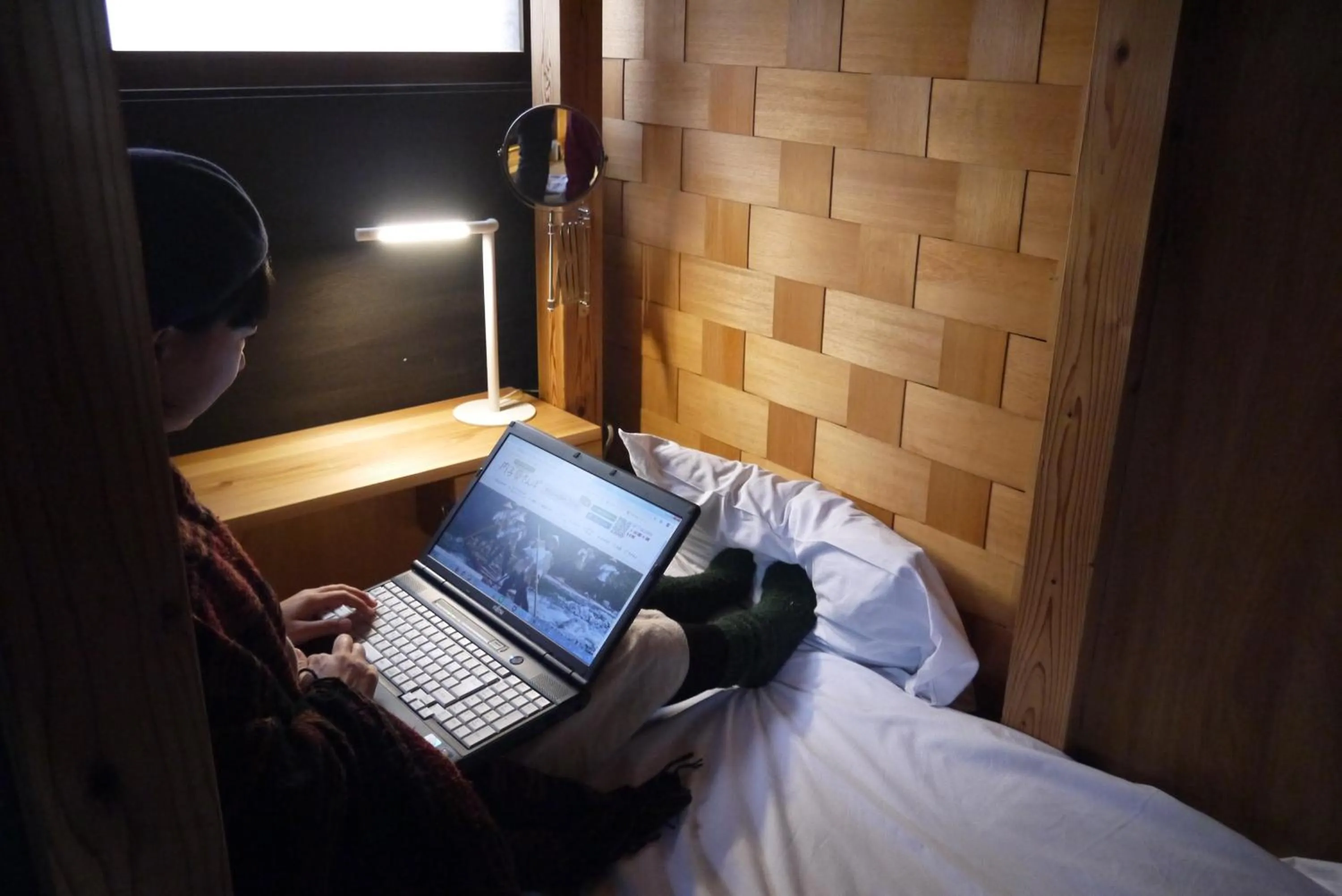 bunk bed, Bed in Hostel & Tatami Bar Uchikobare -内子晴れ-