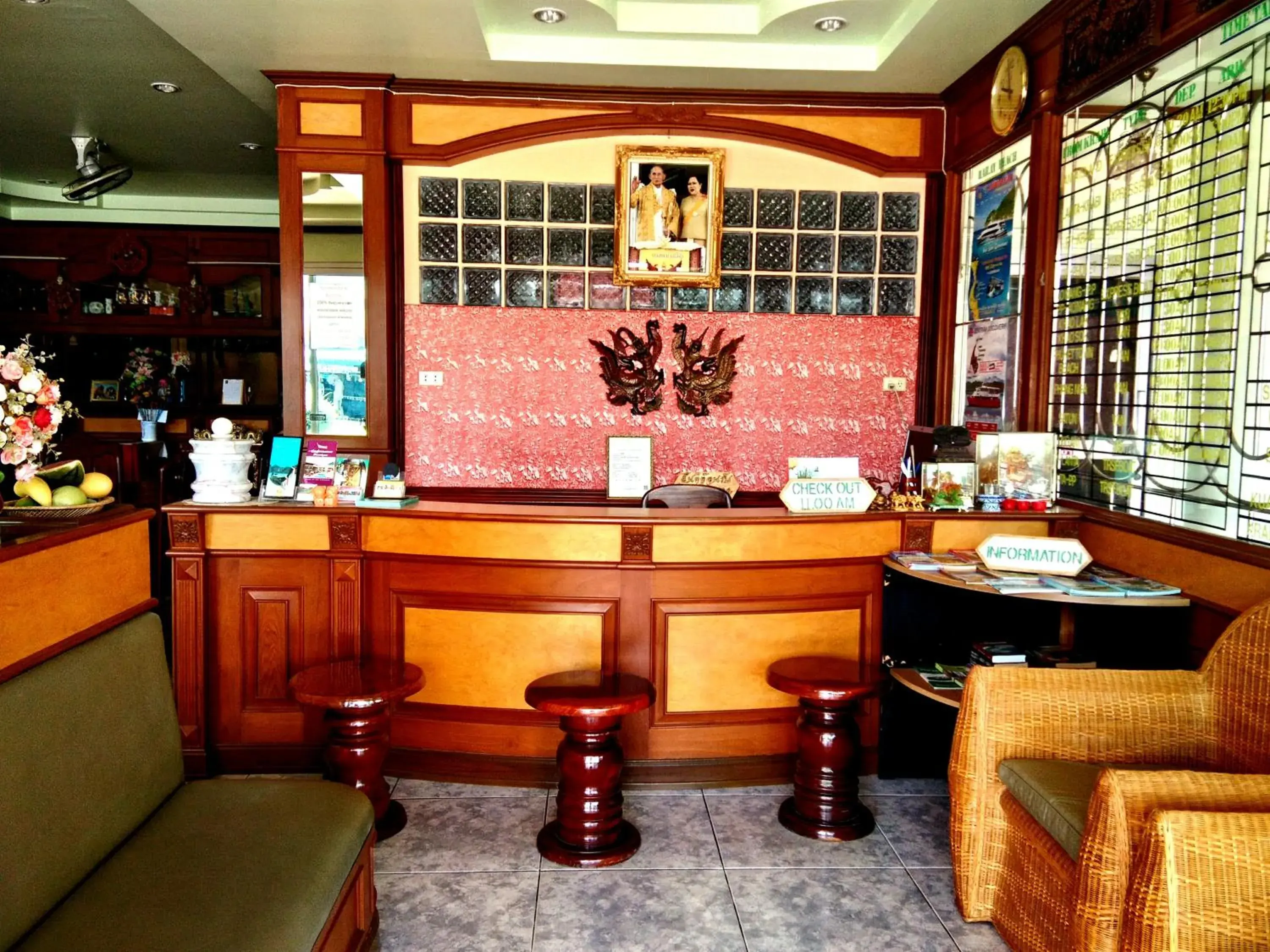 Lobby or reception in Thepparat Lodge Krabi Lobby or reception in Thepparat Lodge Krabi