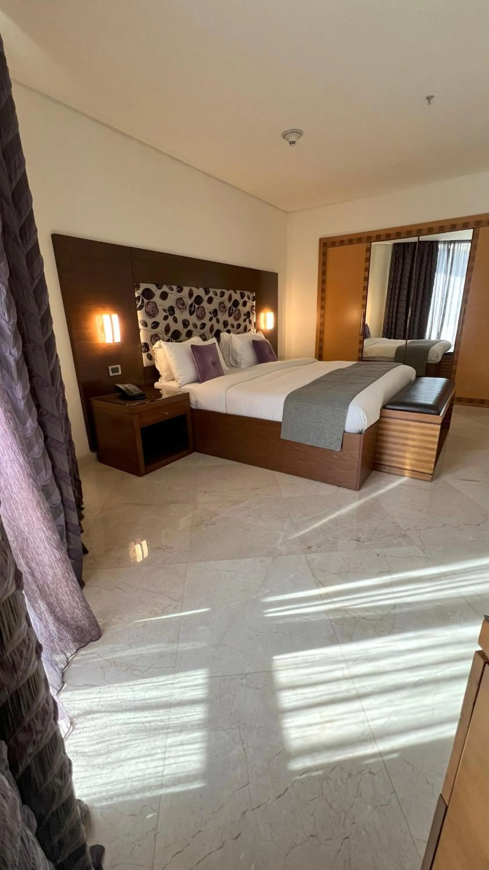 Bed in Coral Beach Hotel And Resort Beirut