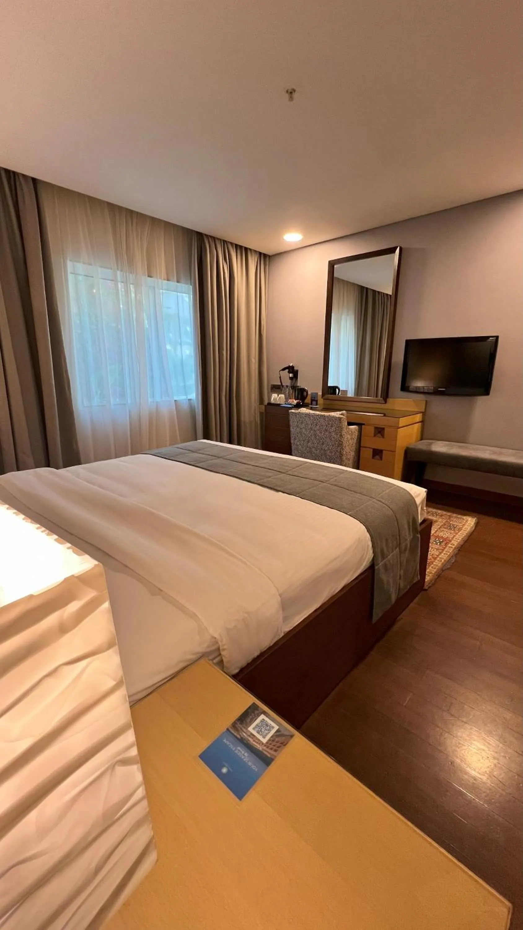 Bed in Coral Beach Hotel And Resort Beirut