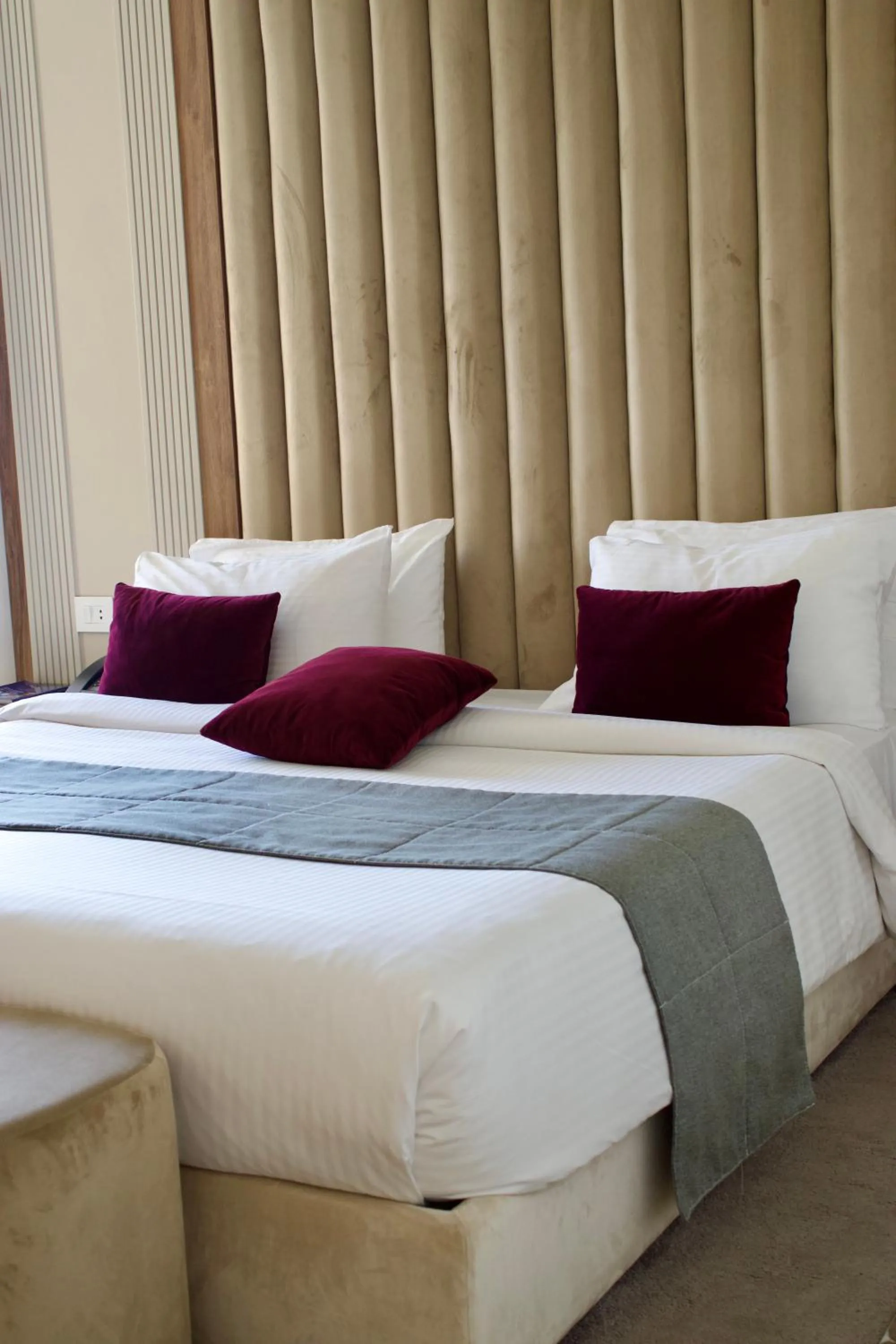 Bed in Coral Beach Hotel And Resort Beirut