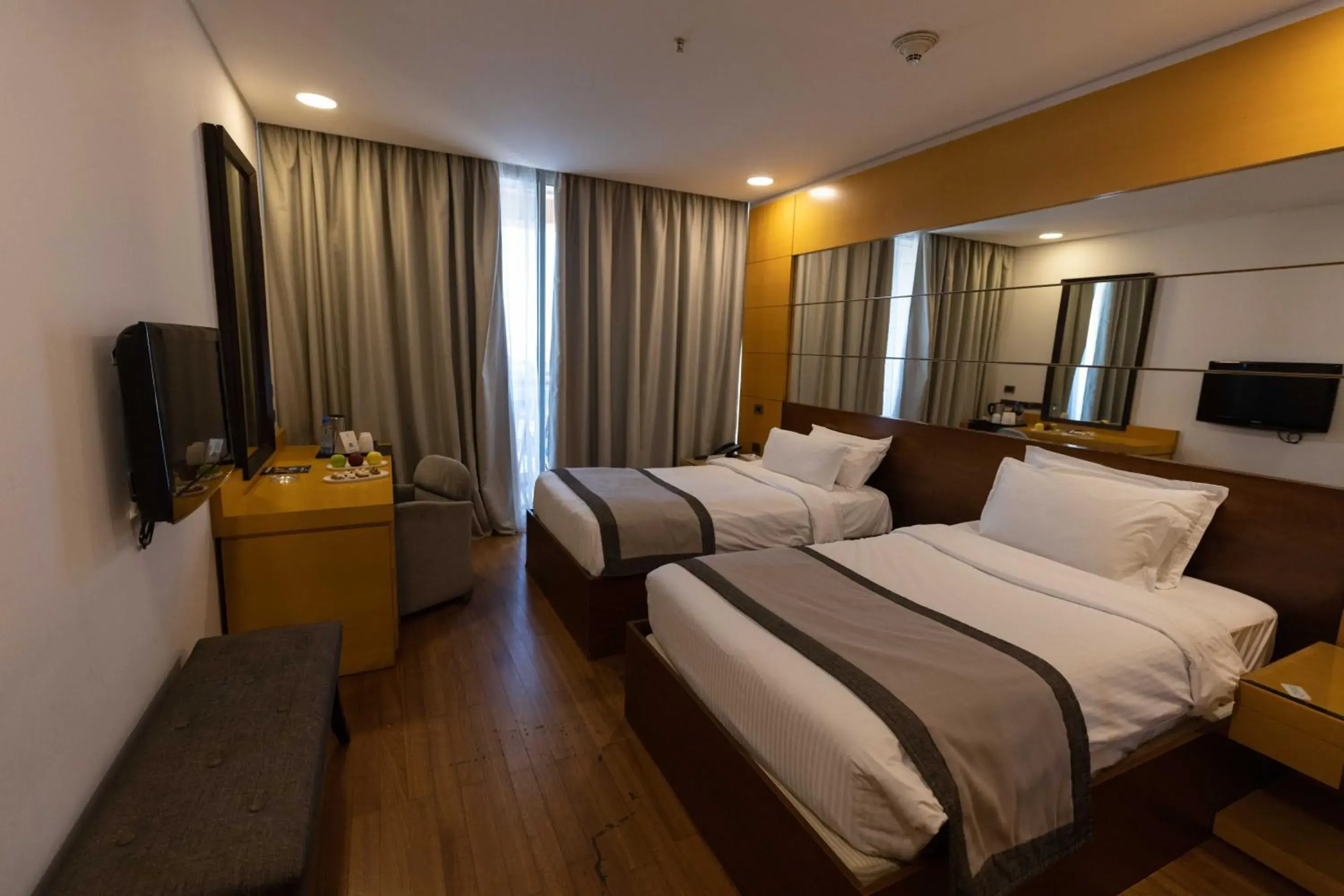 Bed in Coral Beach Hotel And Resort Beirut Bed in Coral Beach Hotel And Resort Beirut