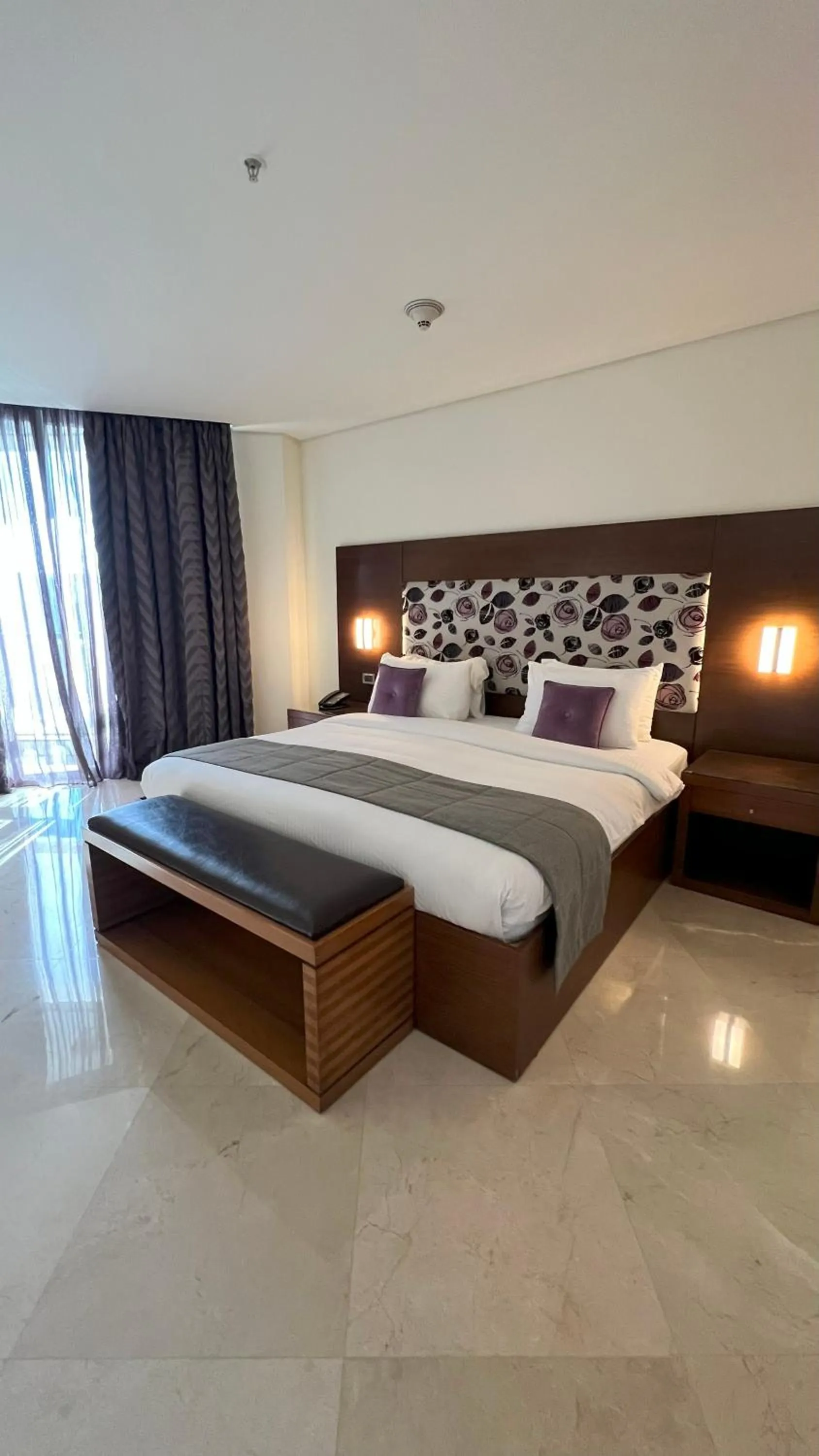 Bed in Coral Beach Hotel And Resort Beirut