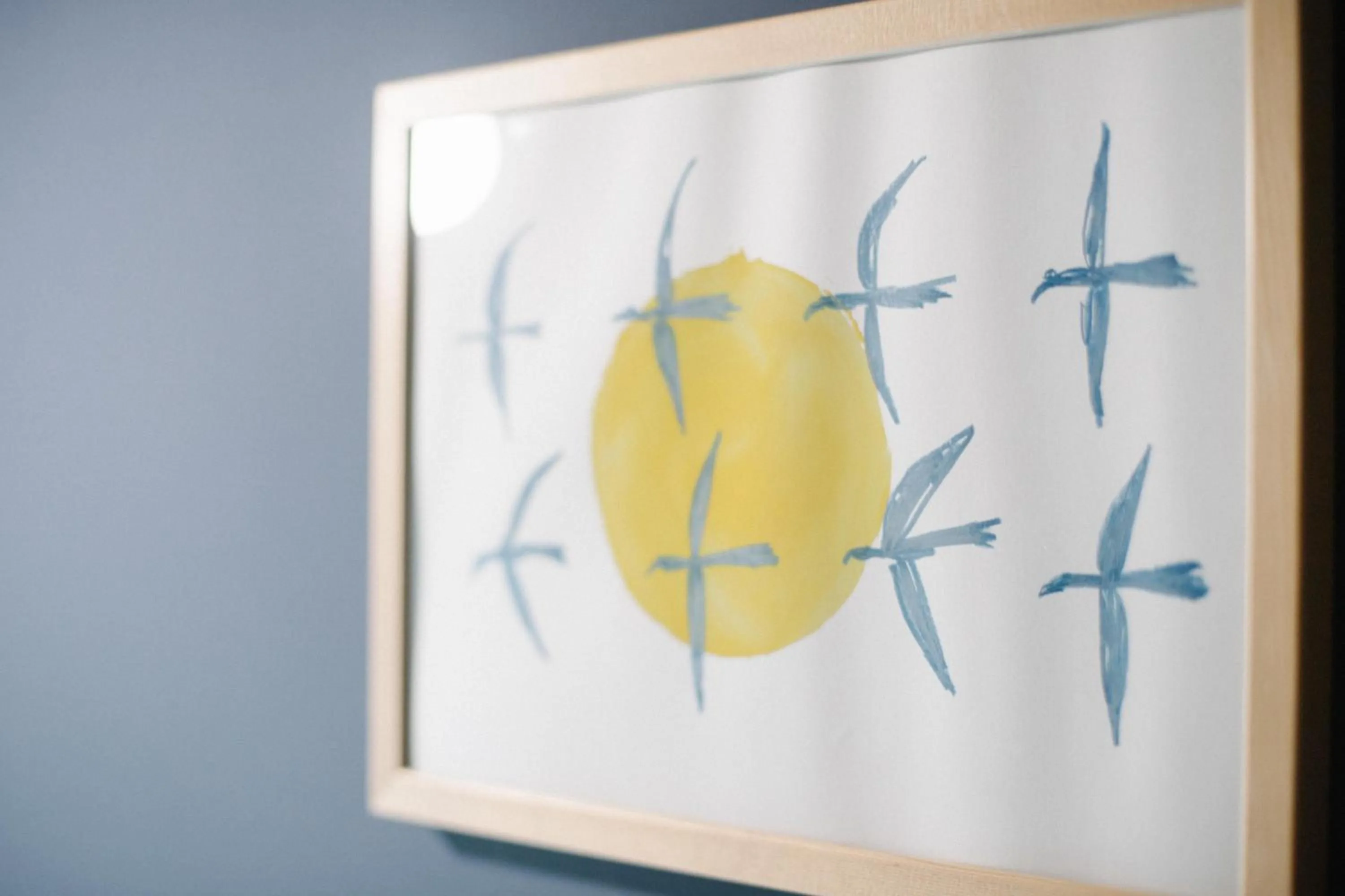 Decorative detail in Sunny Day Hostel