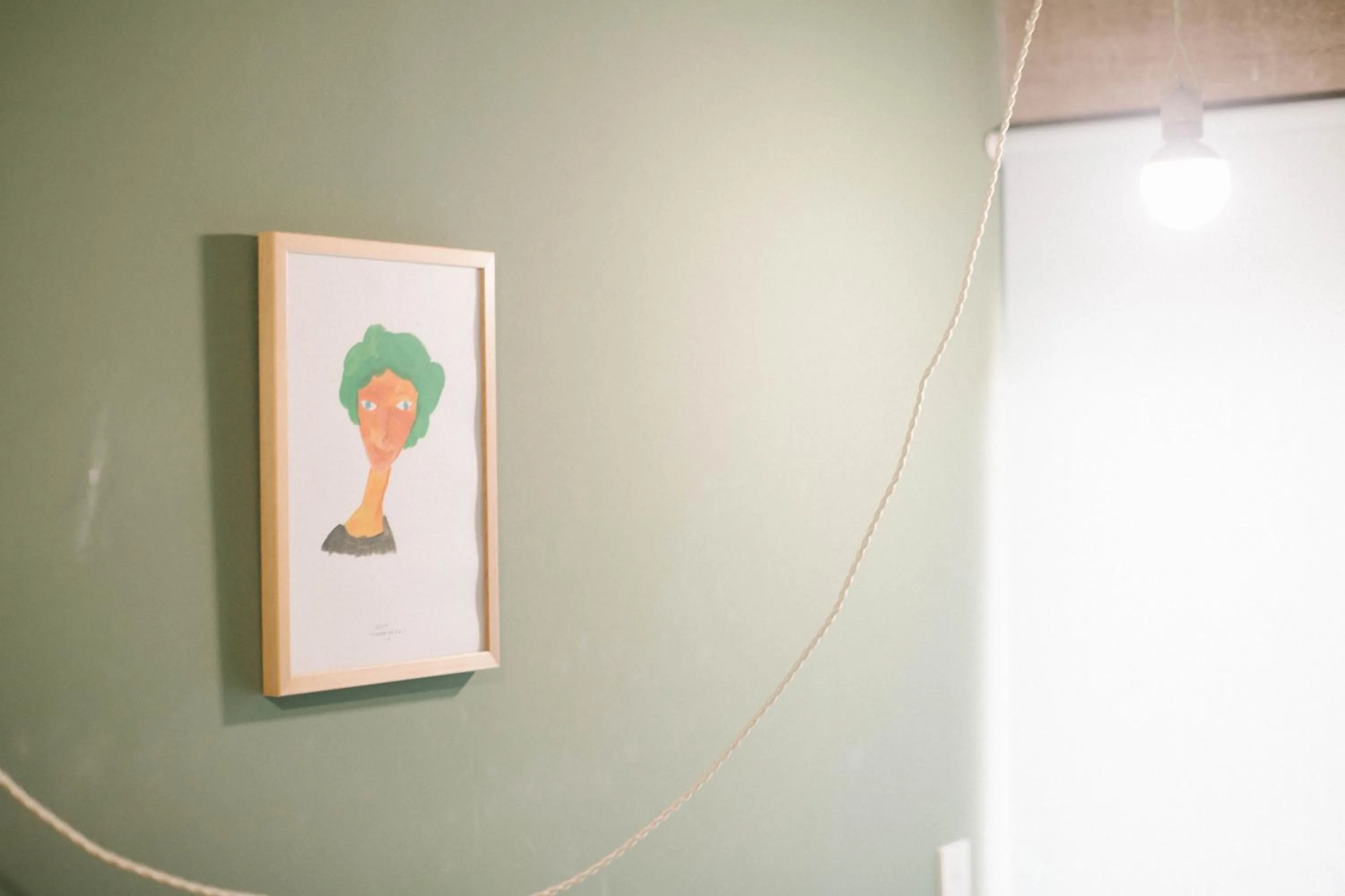 Decorative detail in Sunny Day Hostel