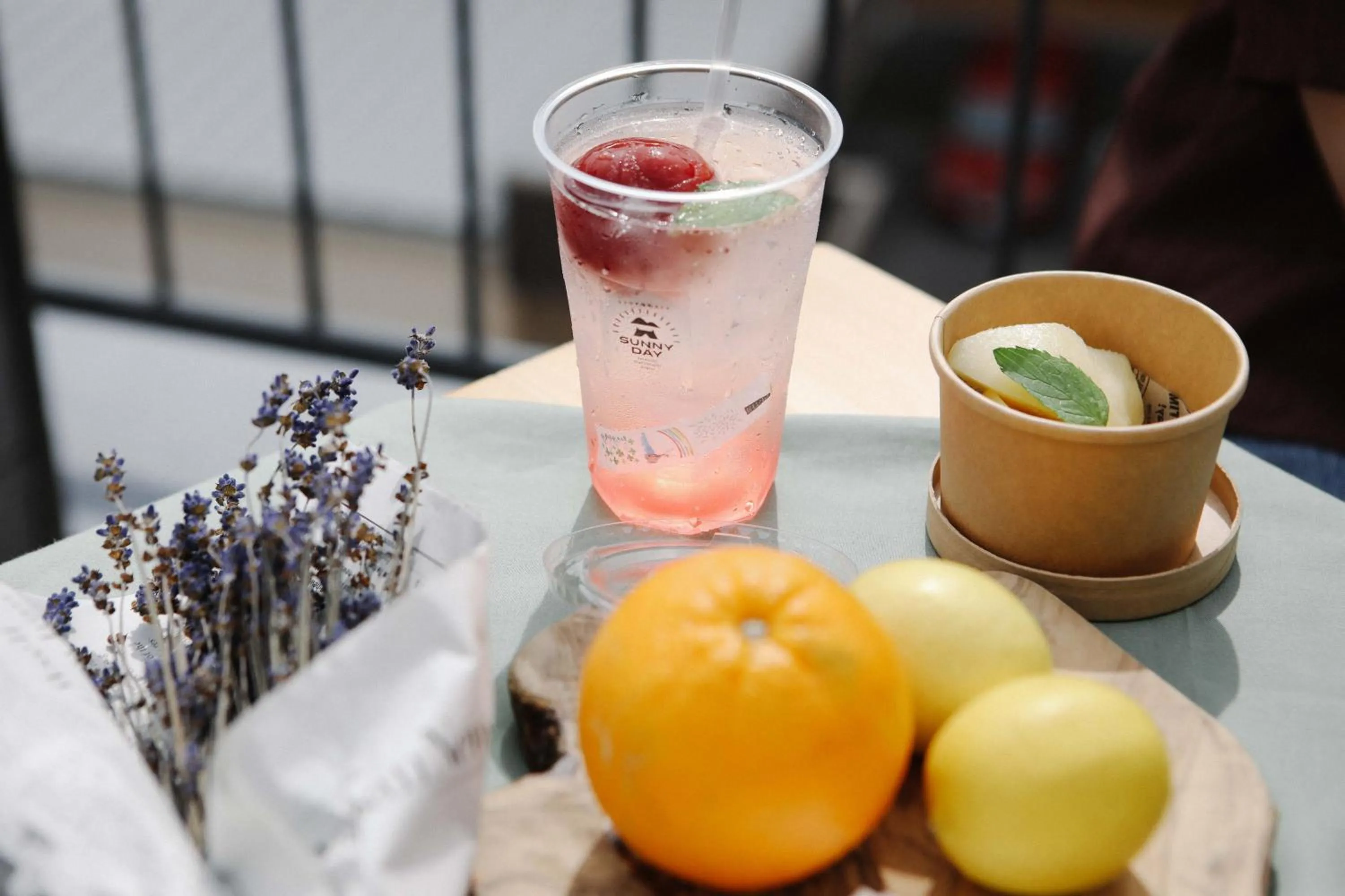 Food close-up in Sunny Day Hostel