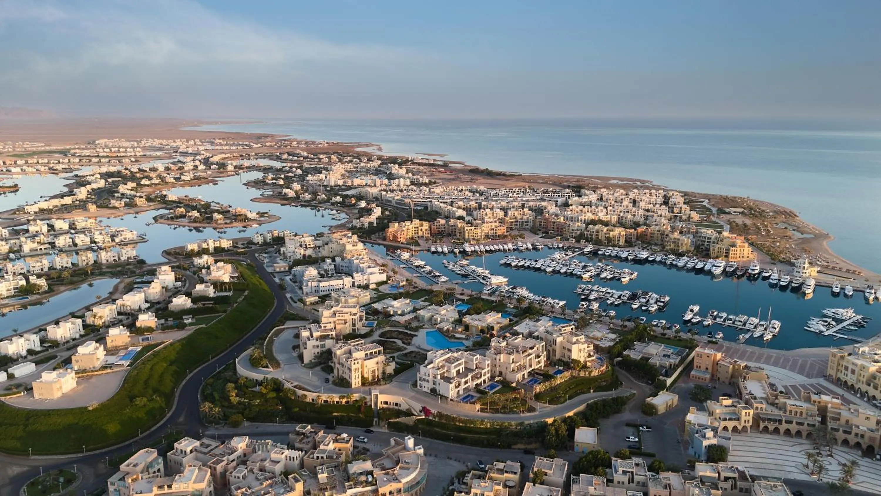 Bird's eye view in Mosaique Hotel El Gouna