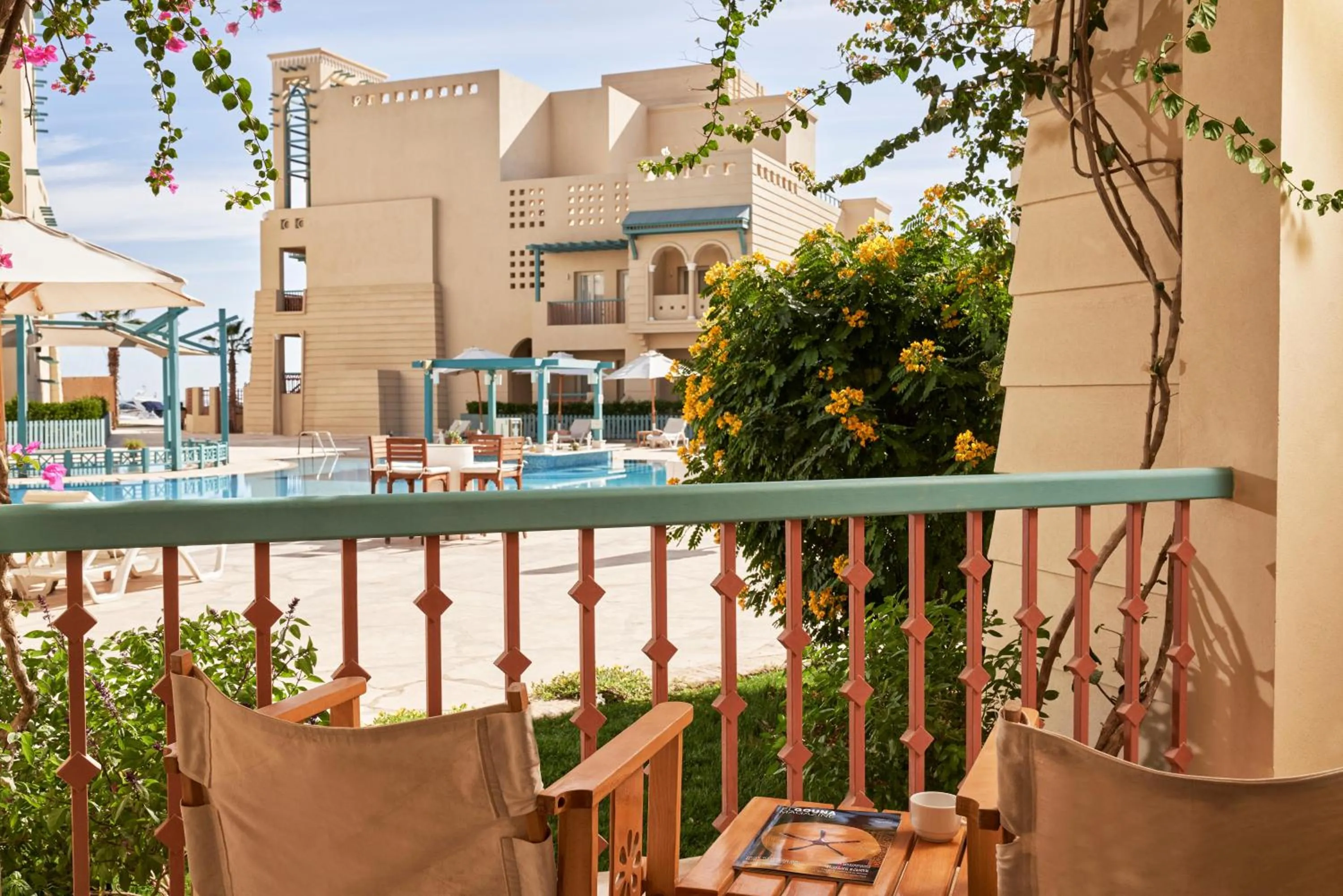 Balcony/Terrace in Mosaique Hotel El Gouna