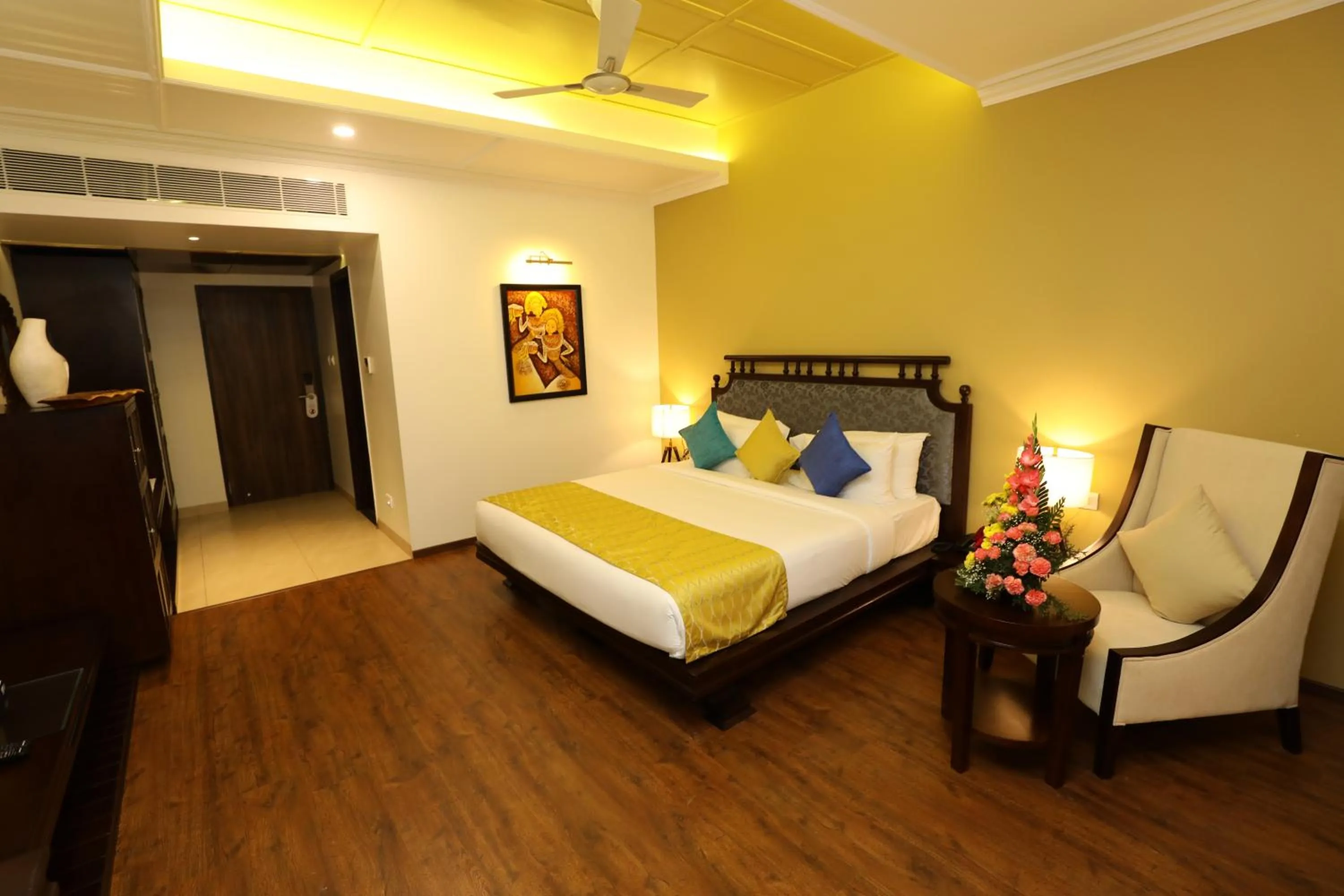 Bed in The Ocean Pearl Resort And Spa