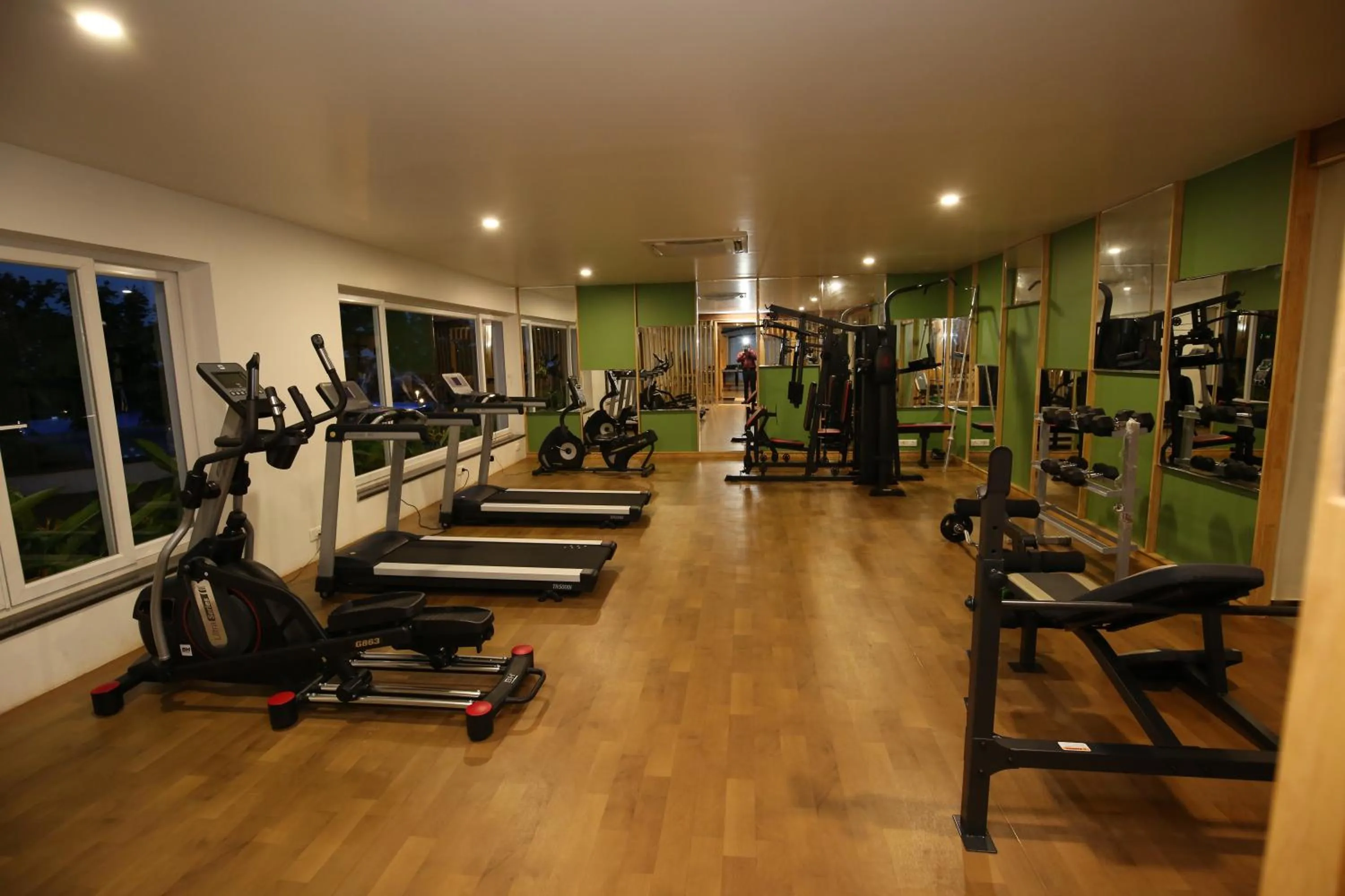 Fitness centre/facilities in The Ocean Pearl Resort And Spa