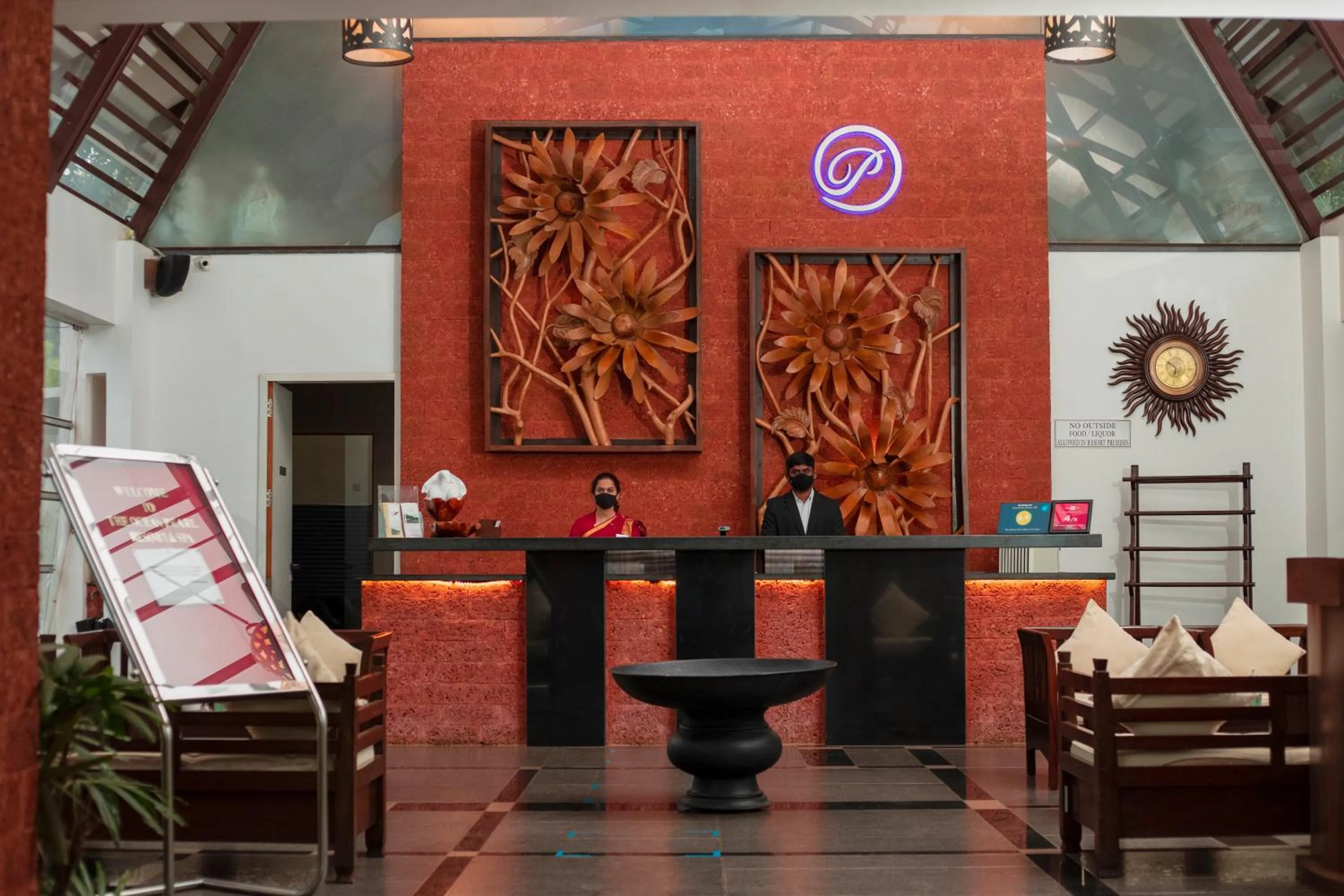 Lobby or reception in The Ocean Pearl Resort And Spa