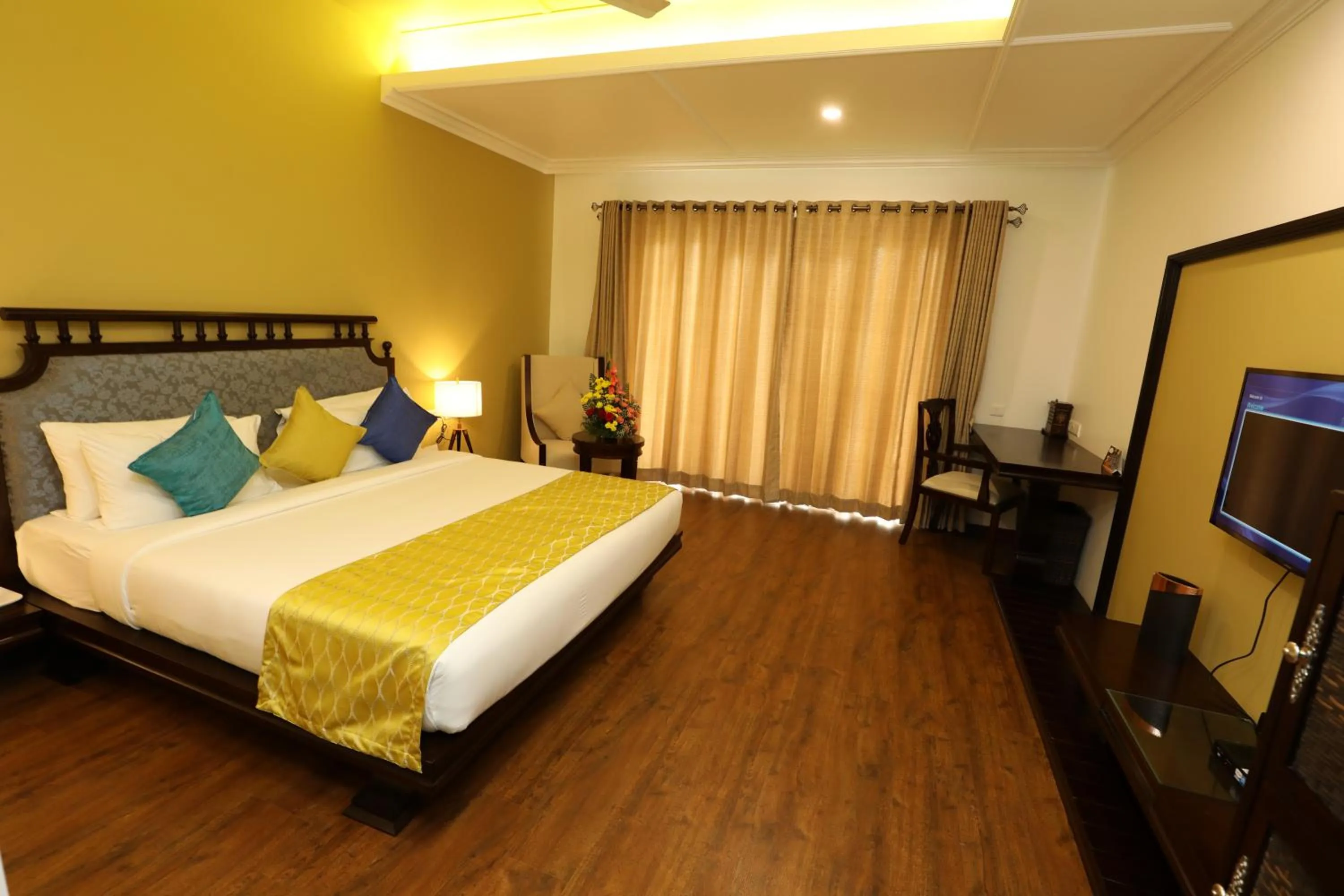 Bed in The Ocean Pearl Resort And Spa