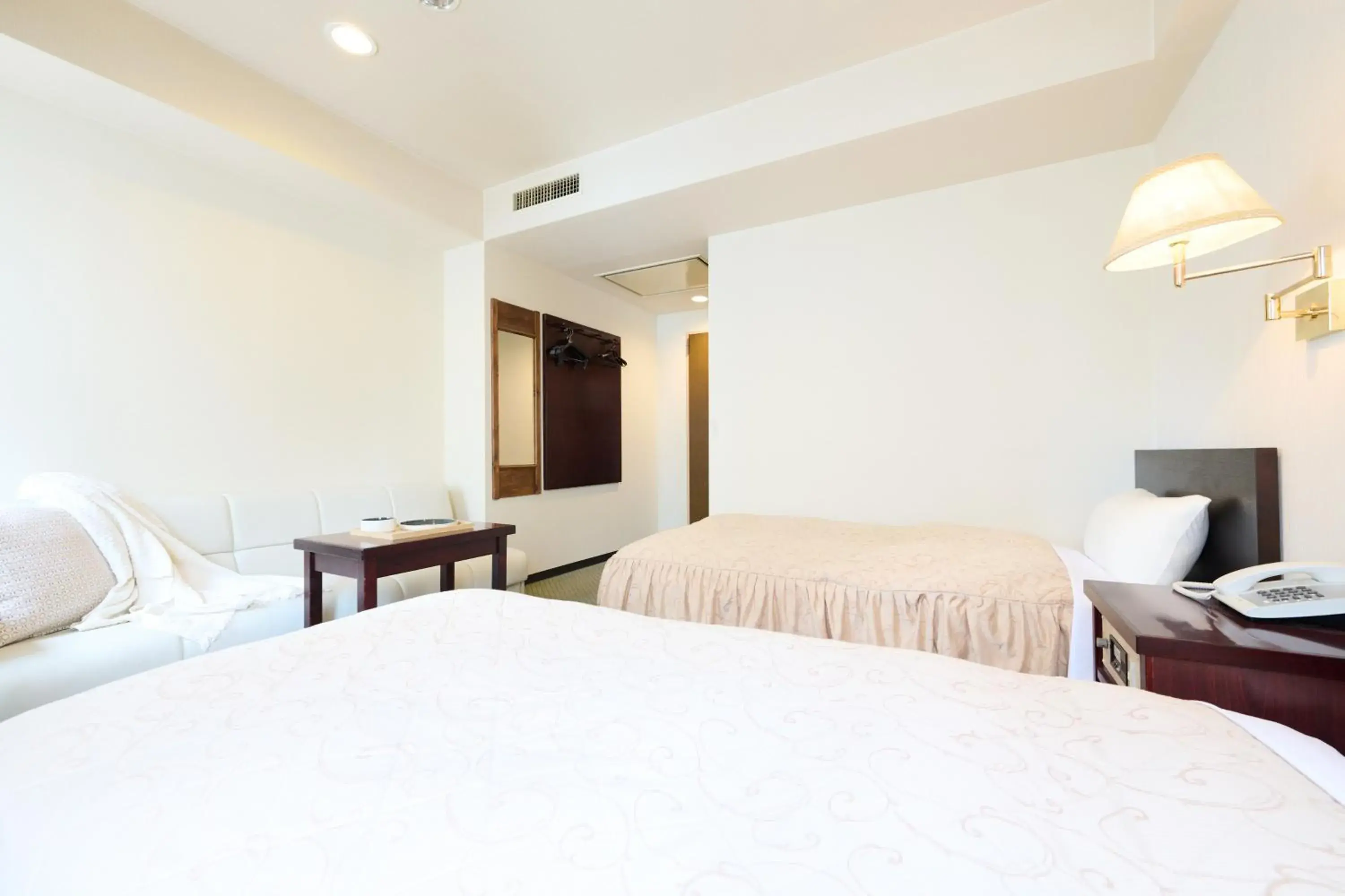 Bed in Hotel Sho Sapporo Bed in Hotel Sho Sapporo