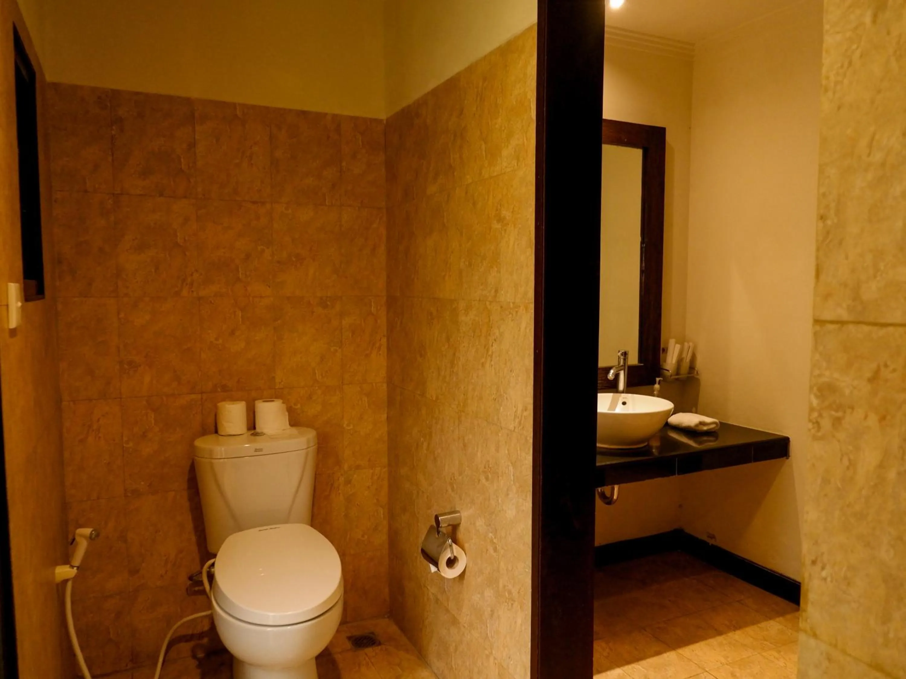 Toilet in Peneeda View Beach Hotel