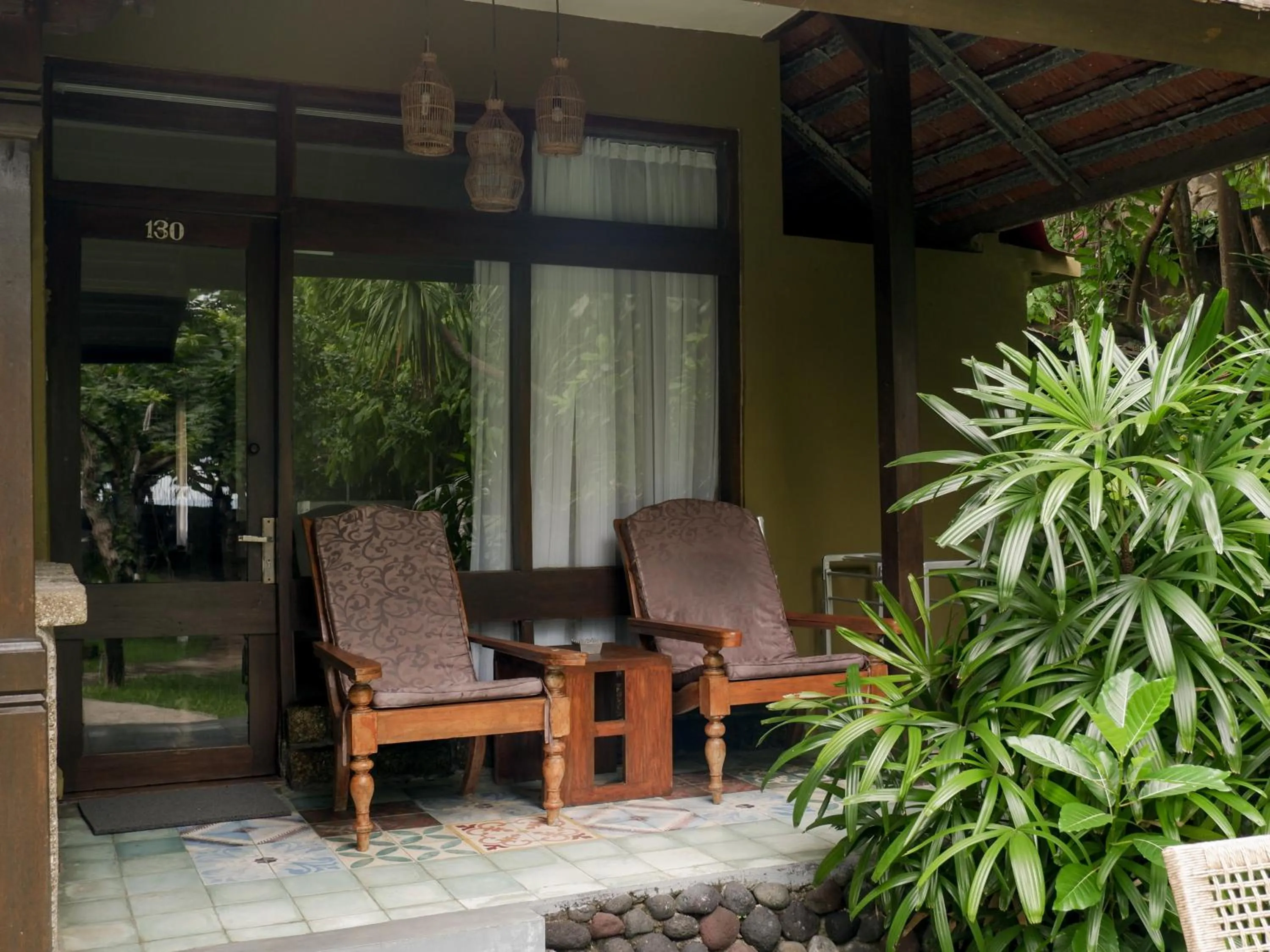 Patio in Peneeda View Beach Hotel