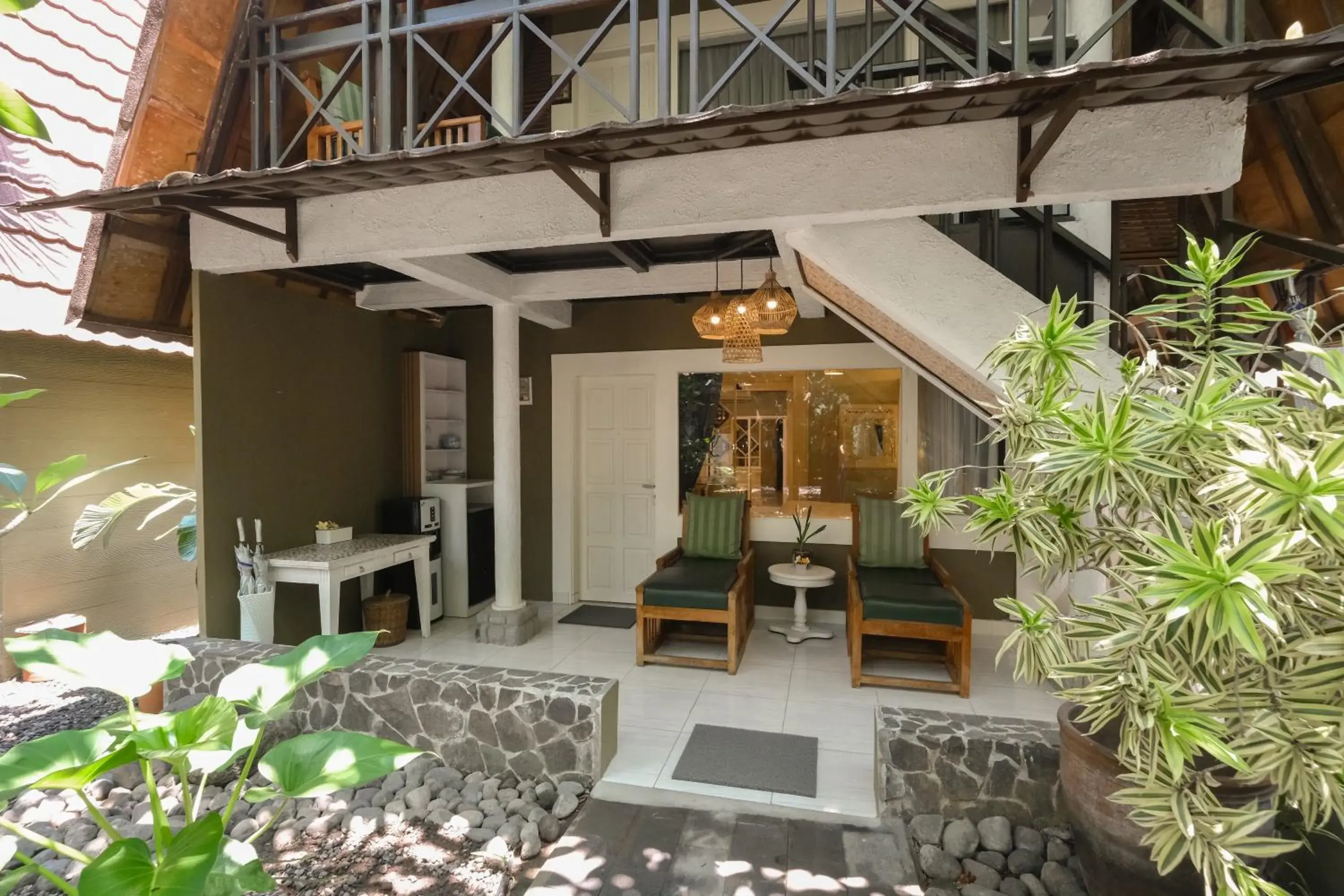 Balcony/Terrace in Peneeda View Beach Hotel Balcony/Terrace in Peneeda View Beach Hotel