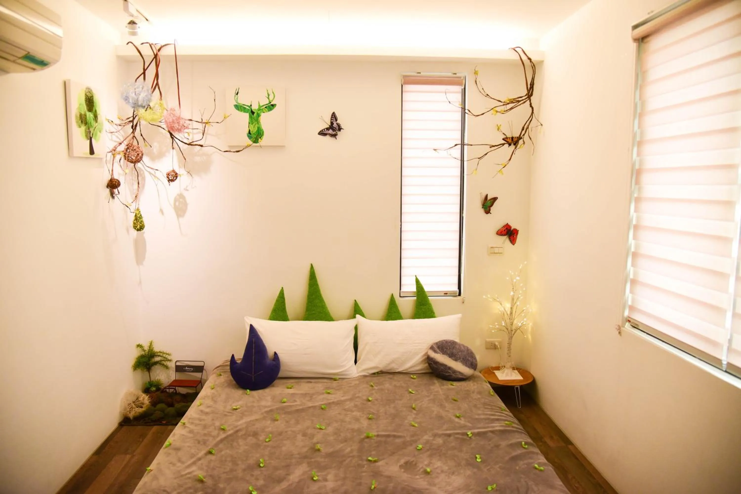 Bed in Living House